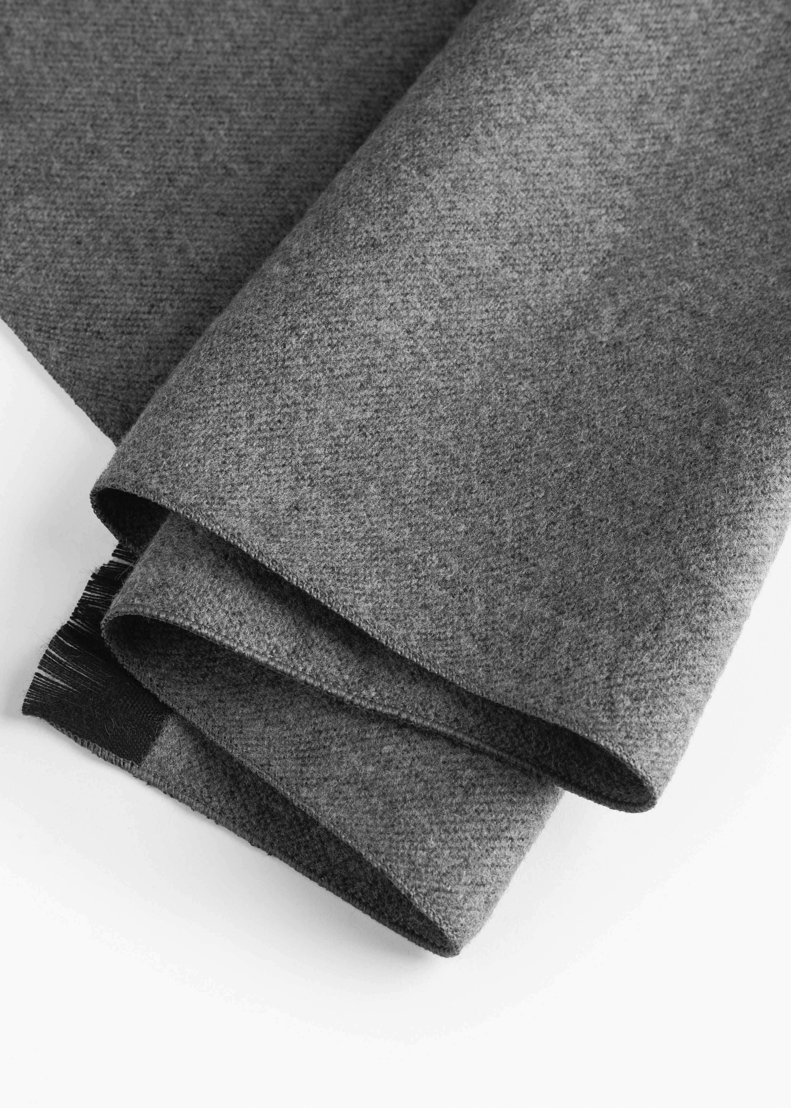 شال Wool مردانه 2321603 کروم