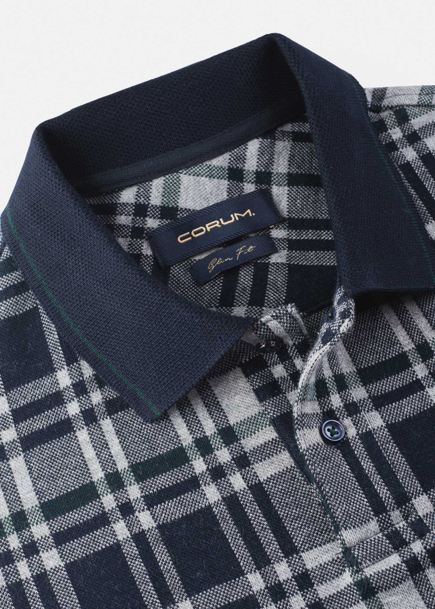 پولوشرت چهارخانه 2322301 کروم