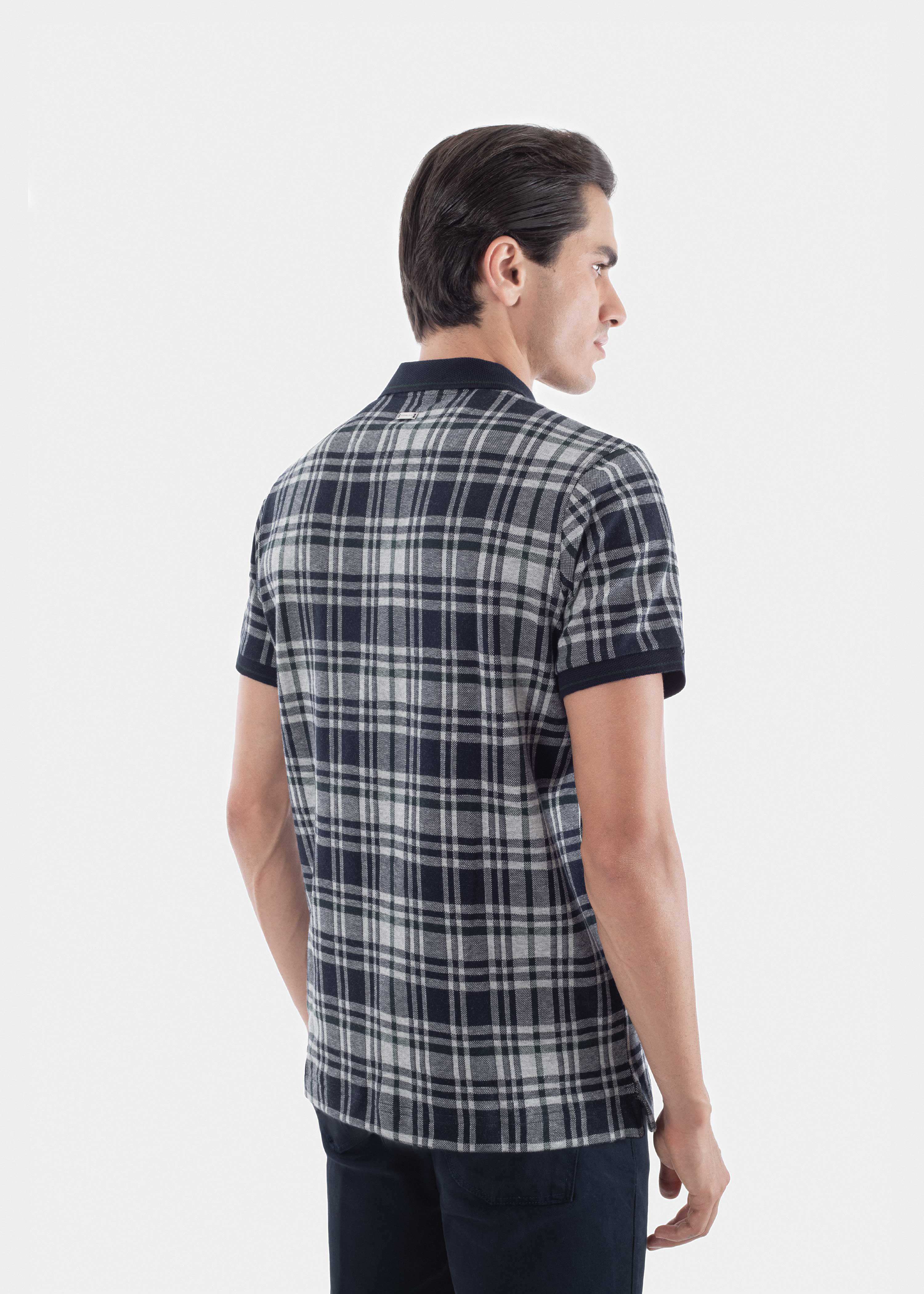 پولوشرت چهارخانه 2322301 کروم