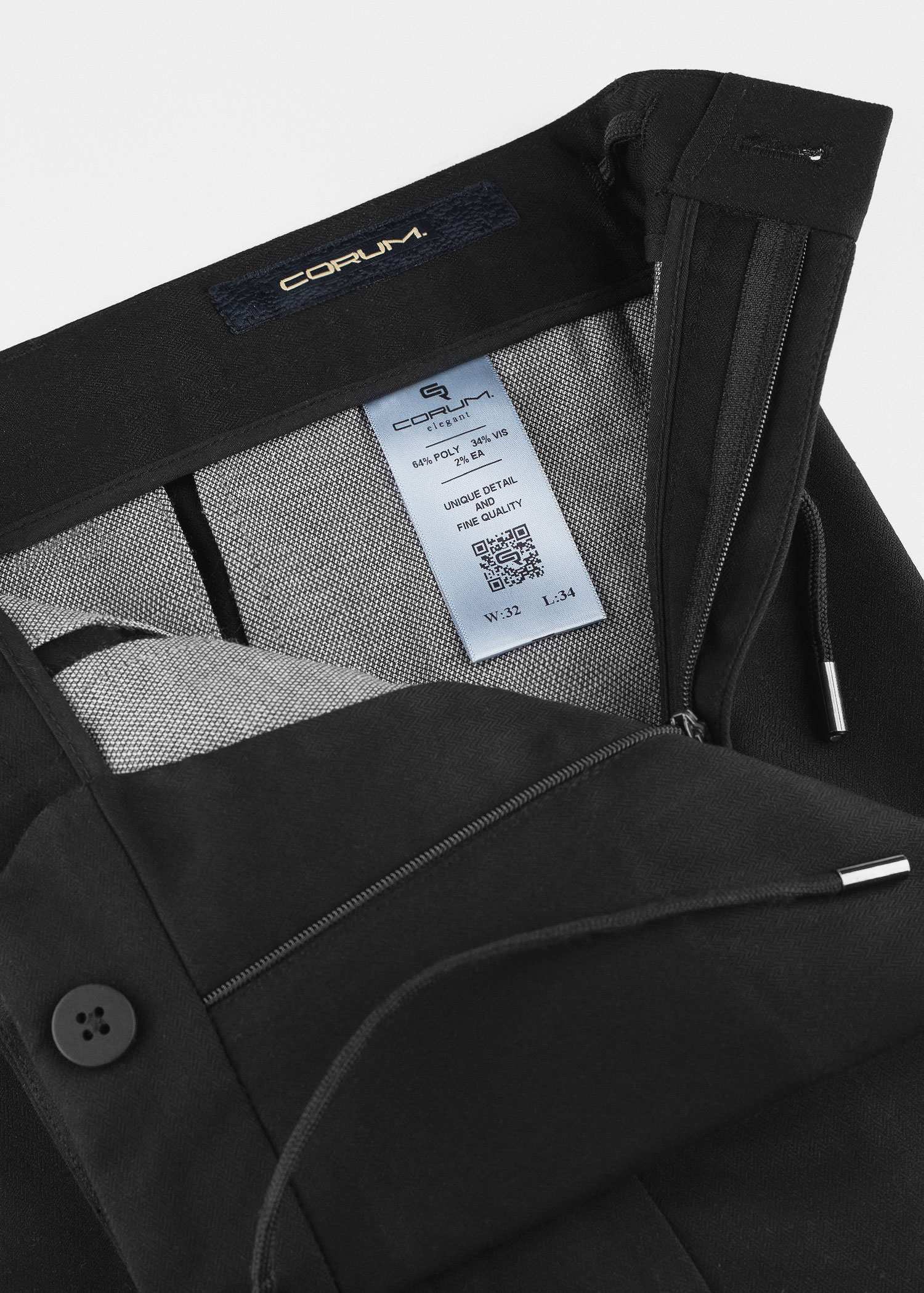 شلوار پارچه ای 2322508 کروم