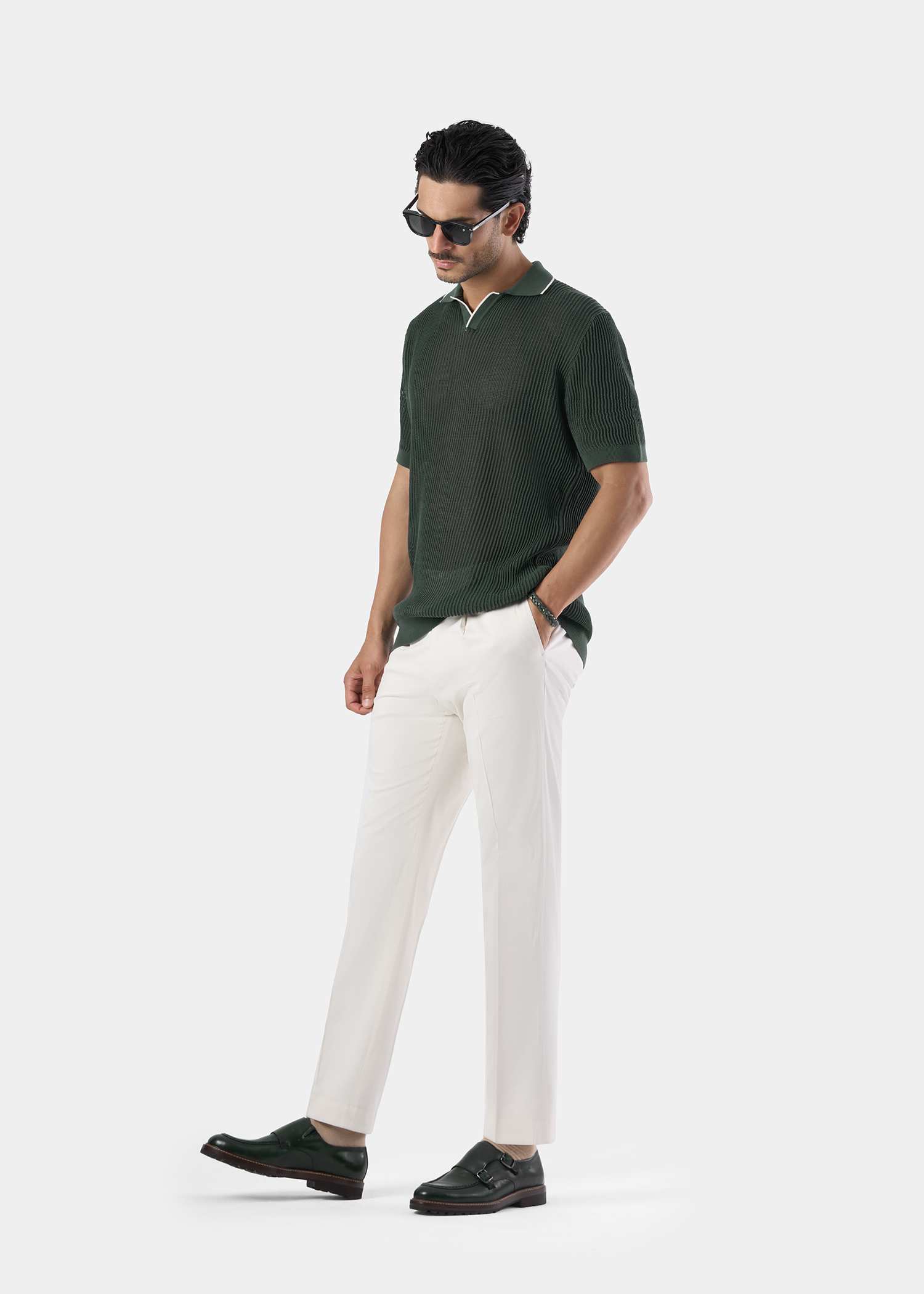 پولوشرت V-neck کروم