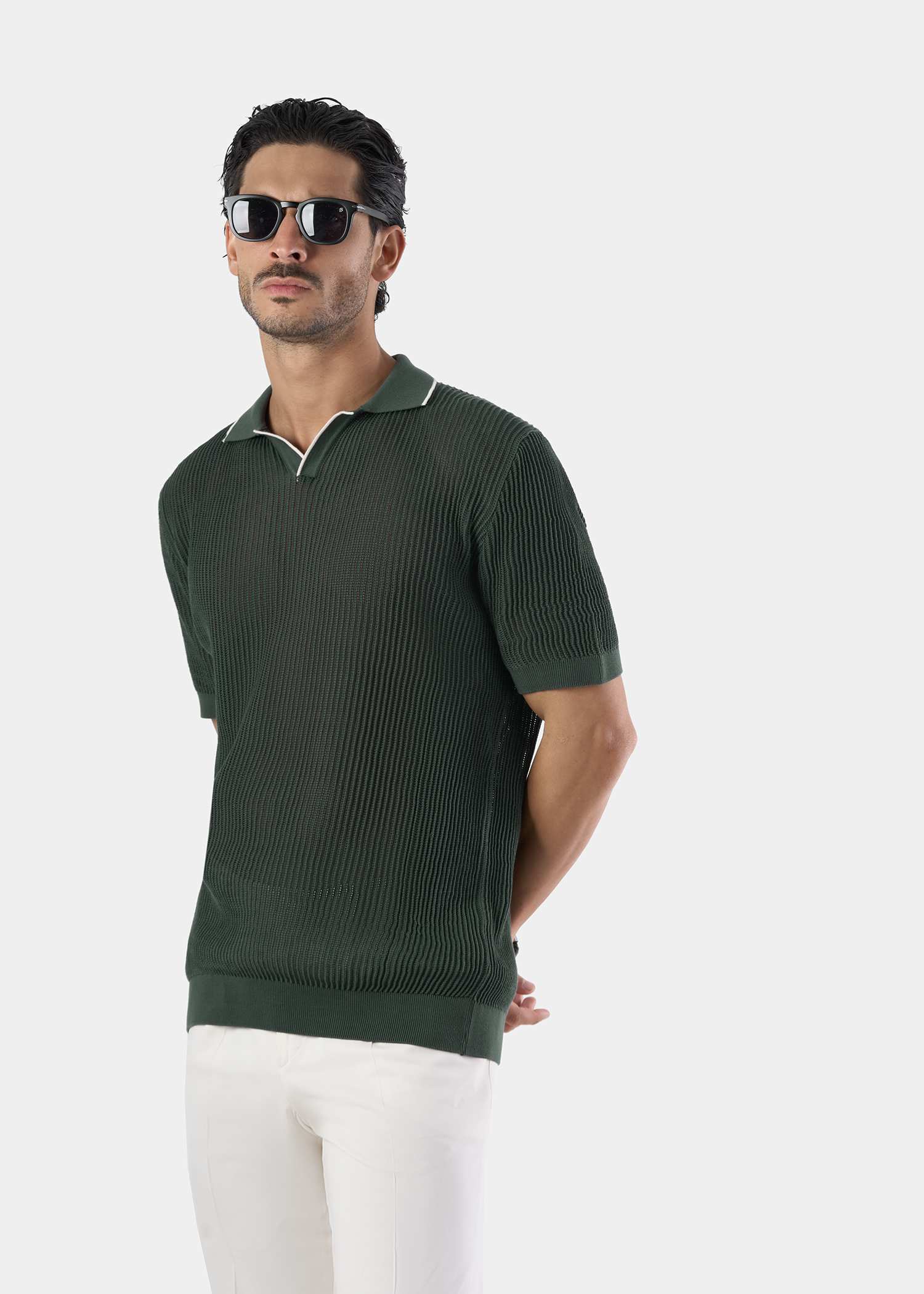 پولوشرت V-neck کروم