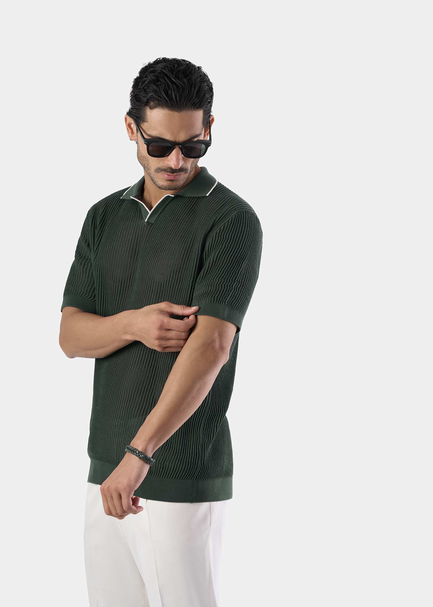 پولوشرت V-neck کروم