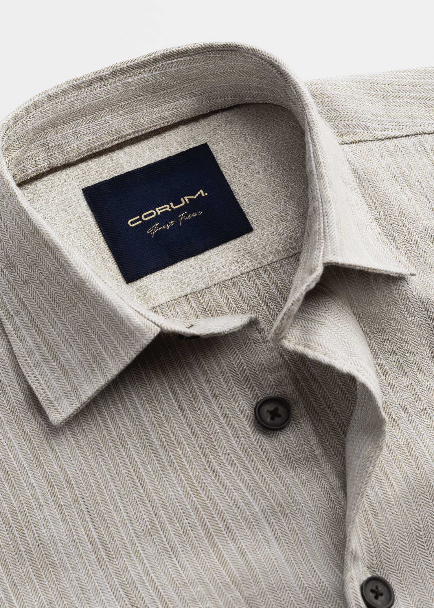 پیراهن دو جیب طرح دار 2410102 کروم