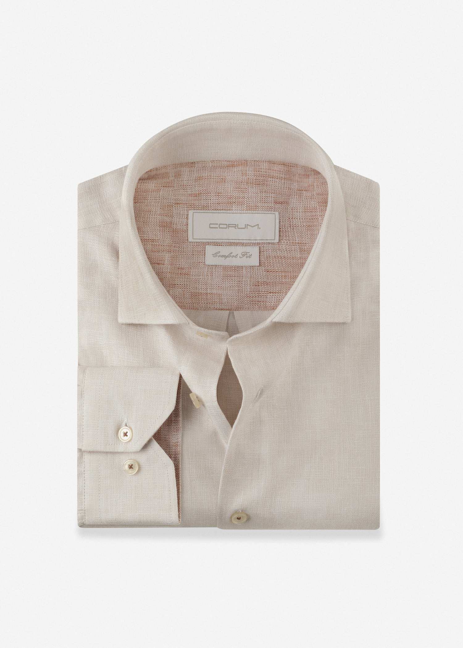 پیراهن لینن 2410161 کروم