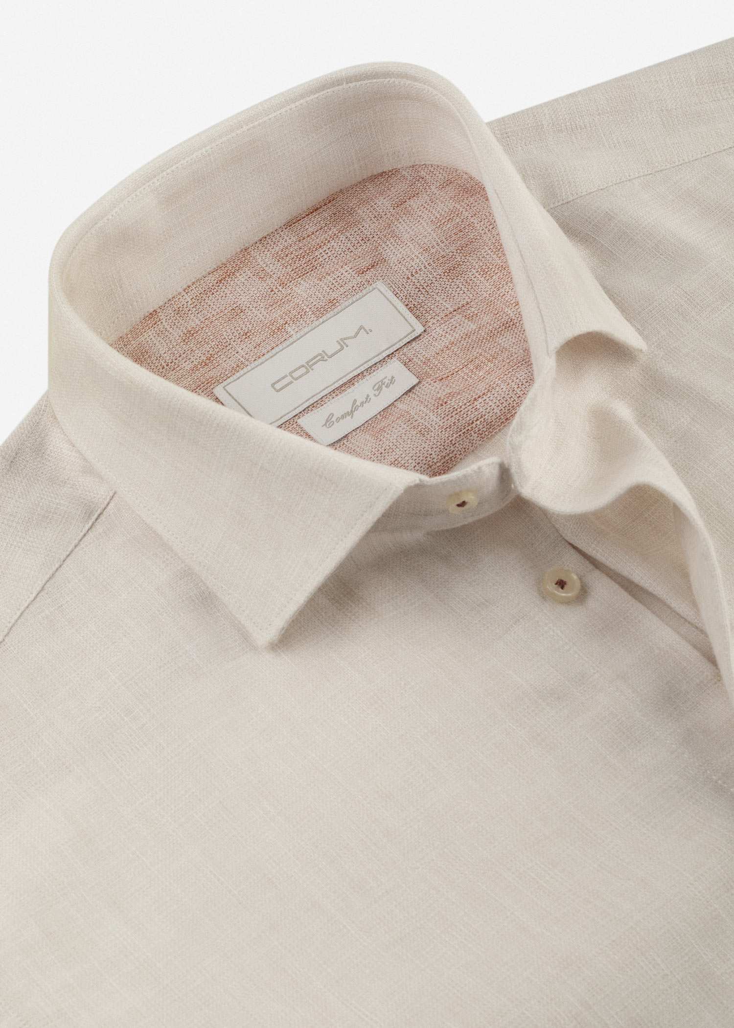 پیراهن لینن 2410161 کروم