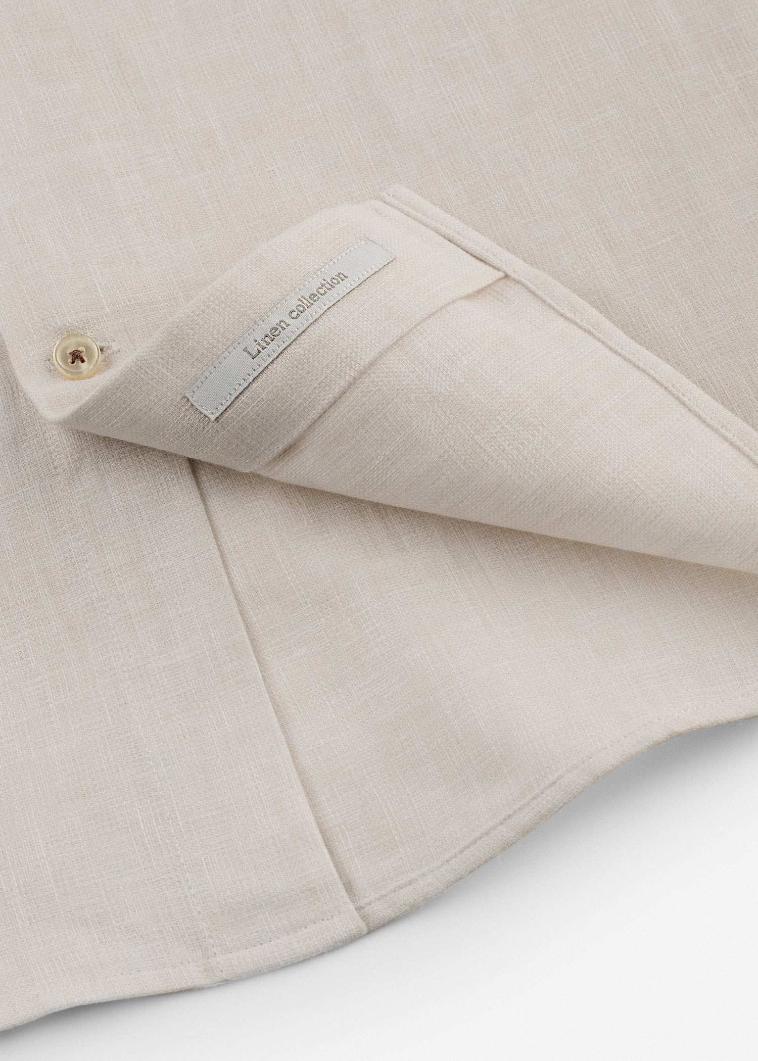 پیراهن لینن 2410161 کروم