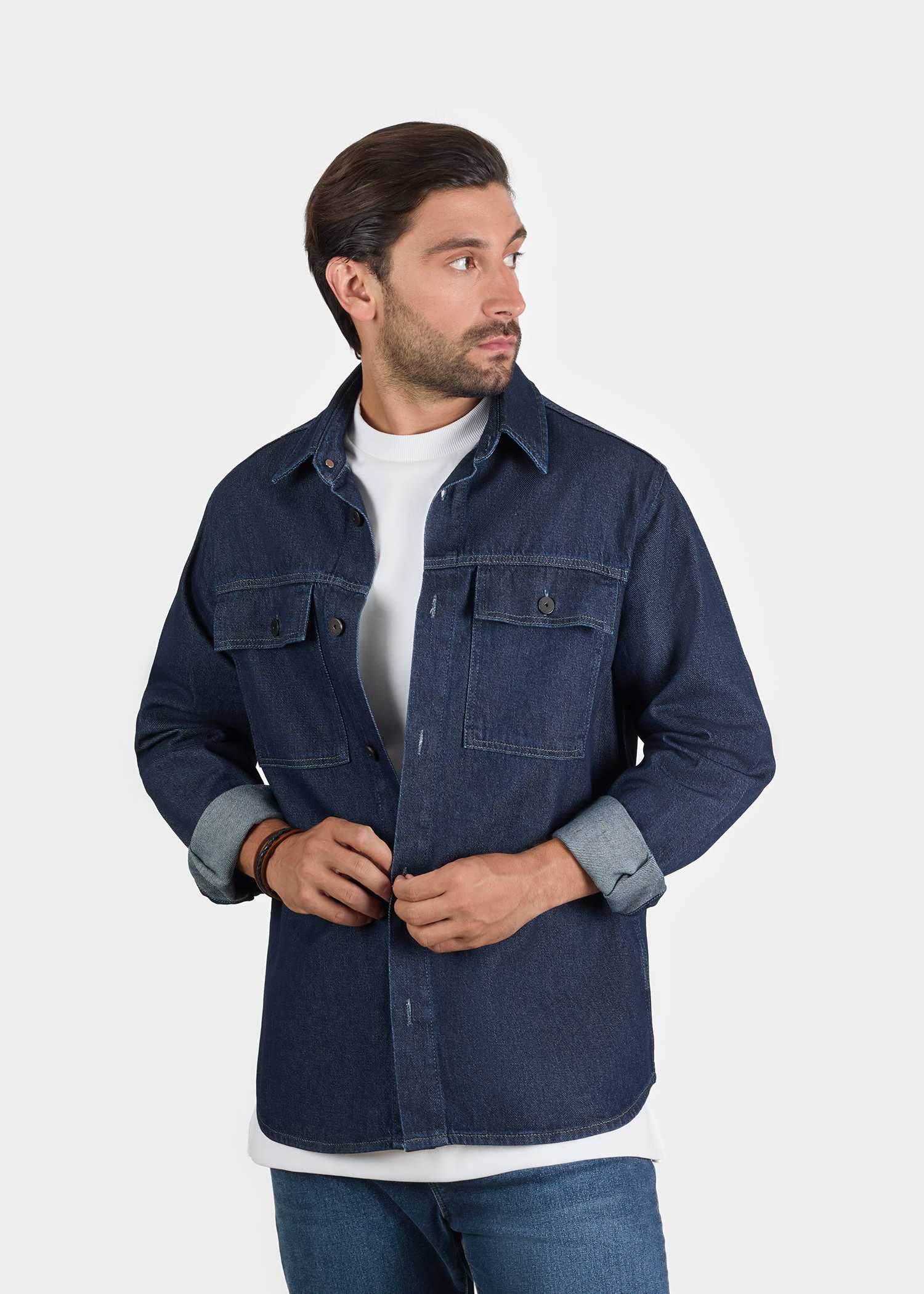 پیراهن جین 2410206 کروم