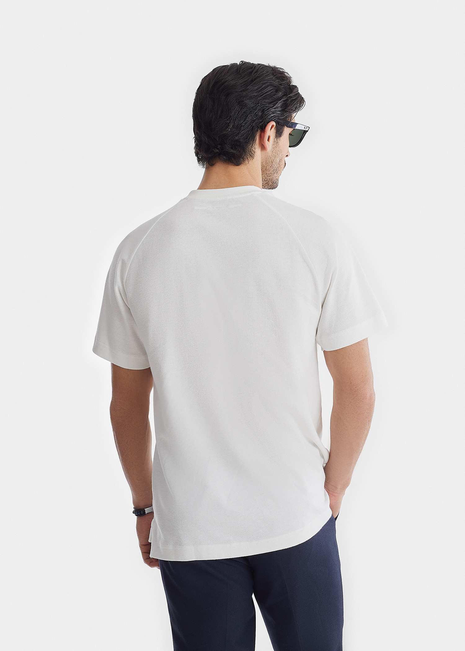 تی شرت یقه گرد 2410601 کروم