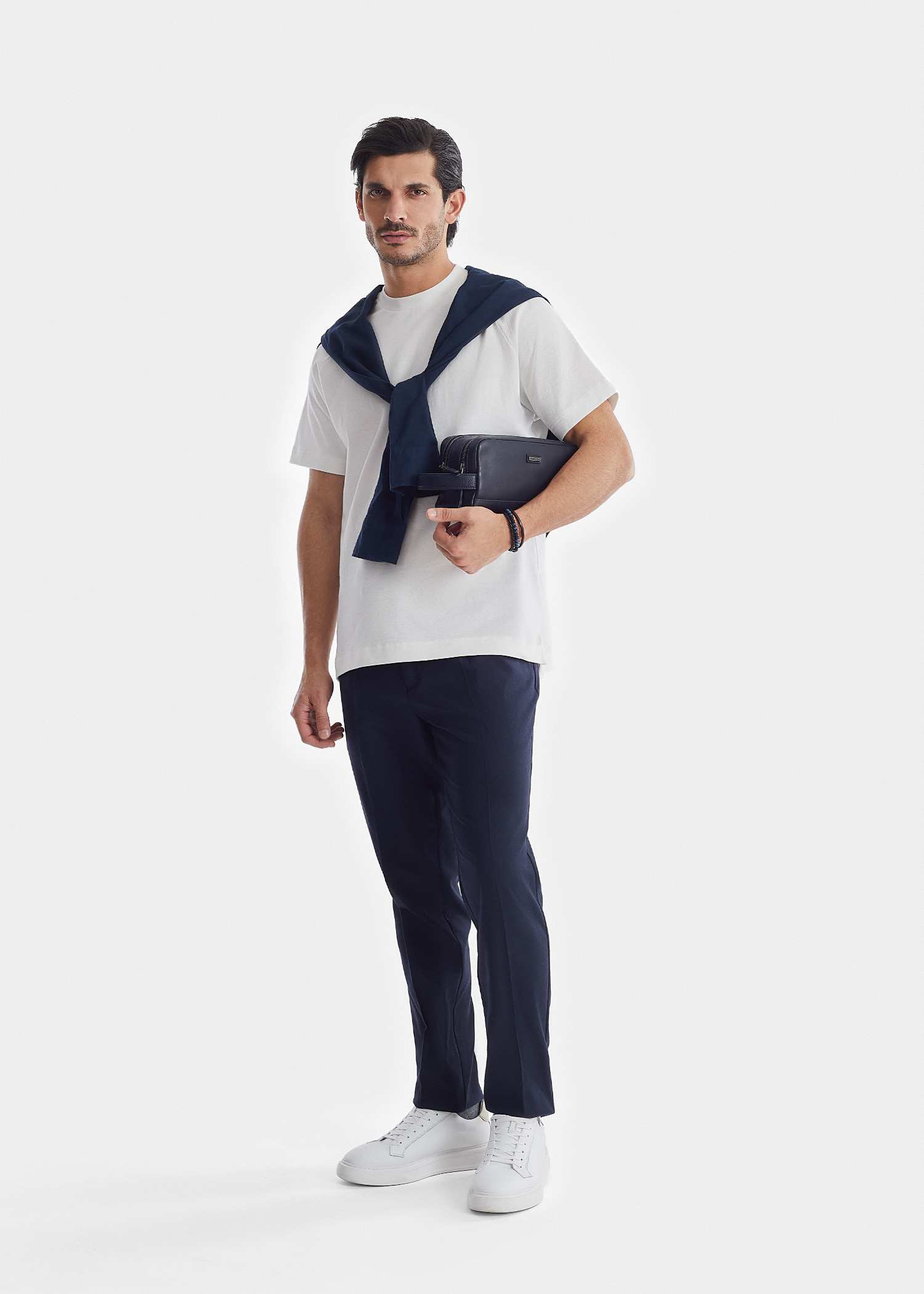 تی شرت یقه گرد 2410601 کروم