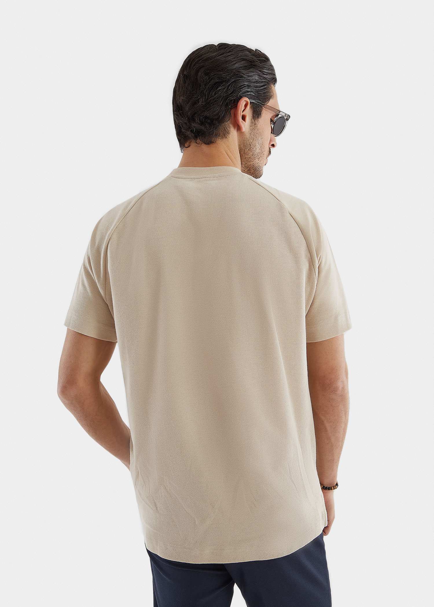 تی شرت یقه گرد 2410601 کروم