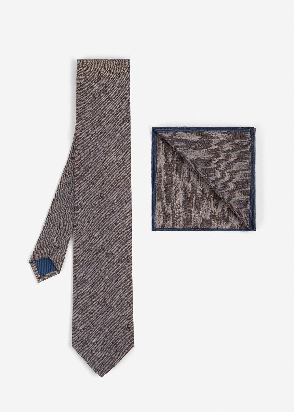 ست کراوات و پوشت 2411211 کروم