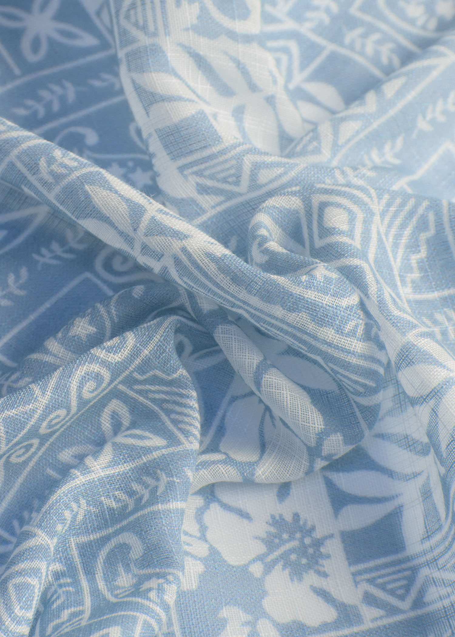 شال طرح دار 2411626 کروم