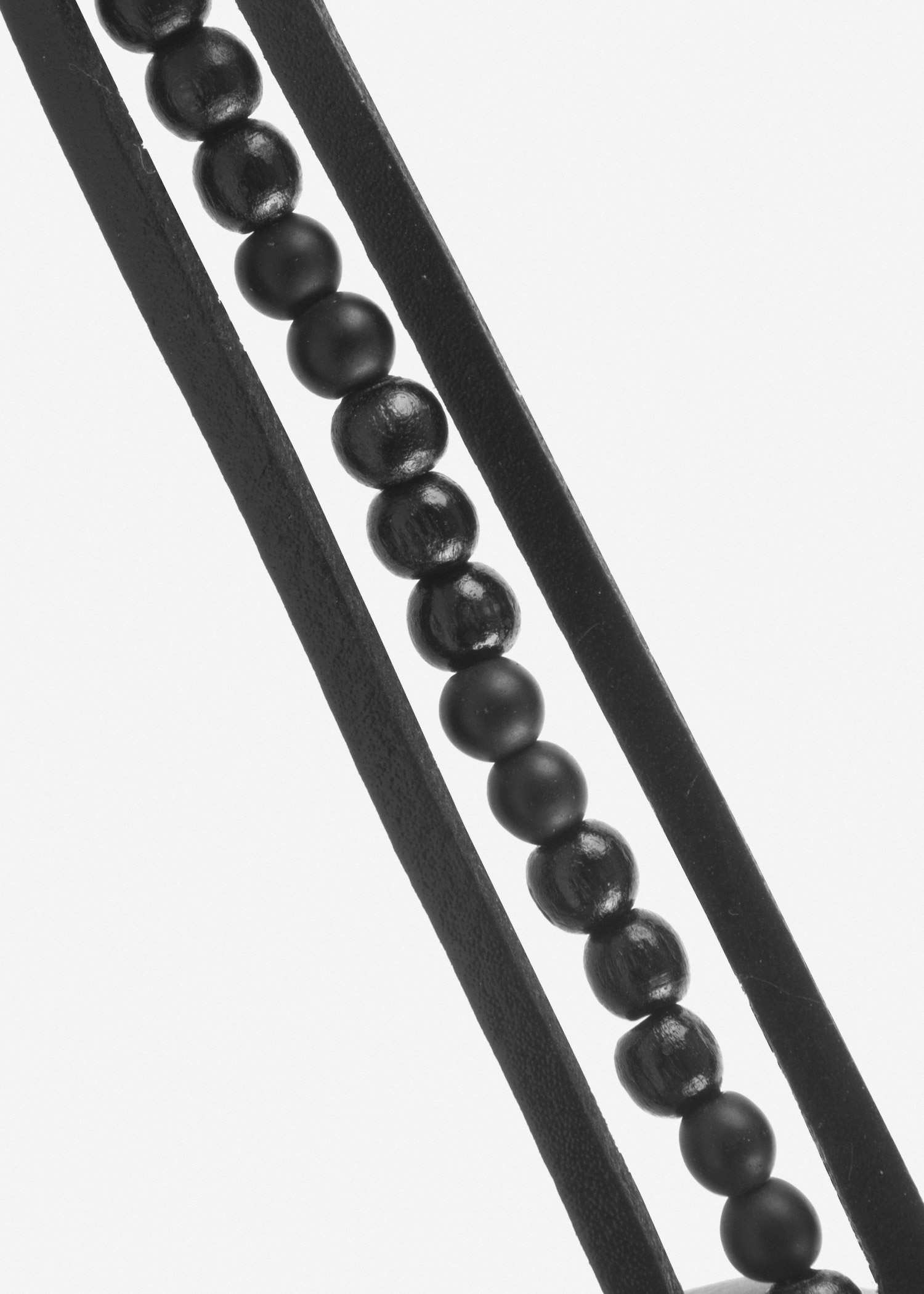 دستبند چرم 2411945 کروم