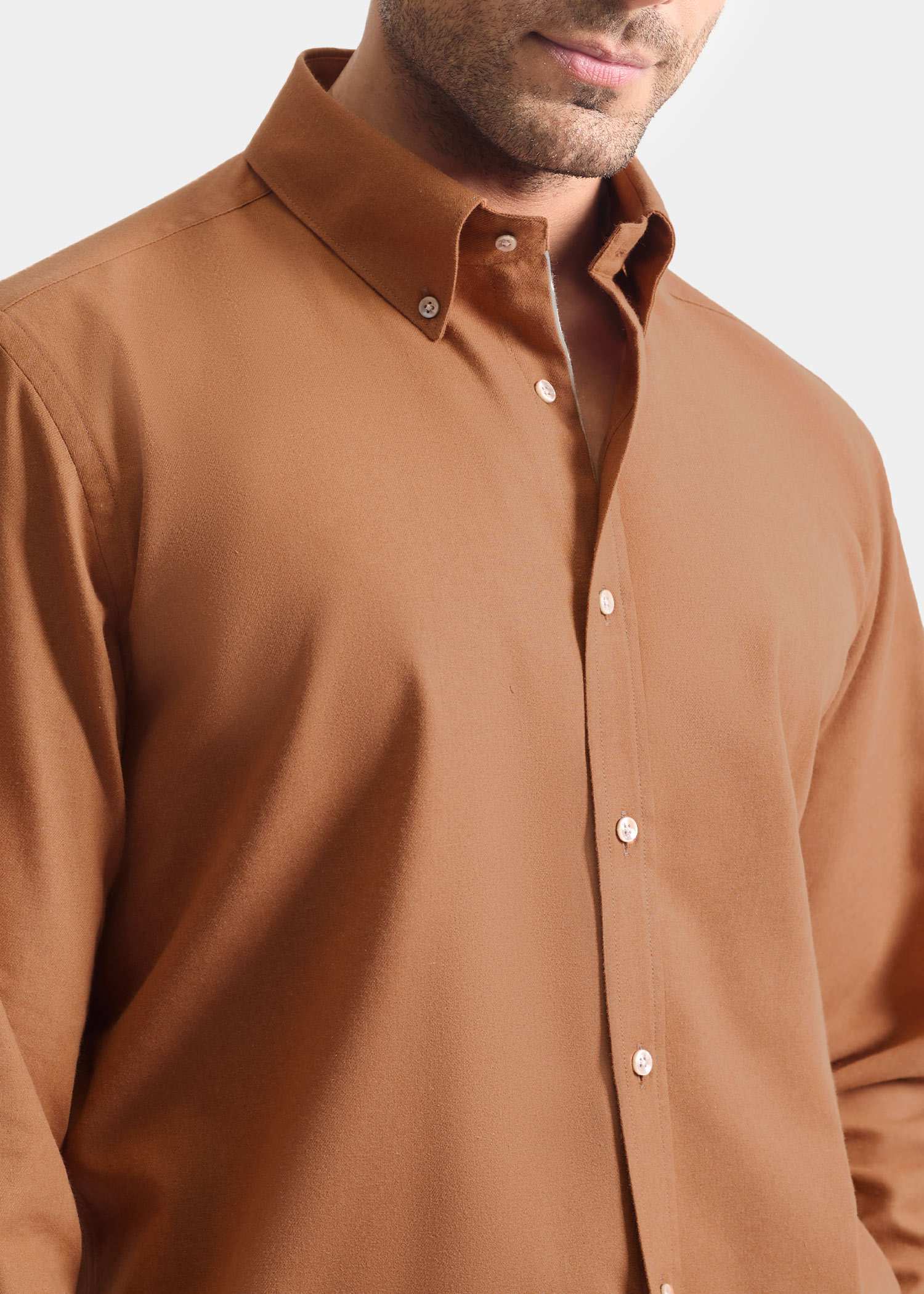 پیراهن یقه دکمه دار 2420115 کروم