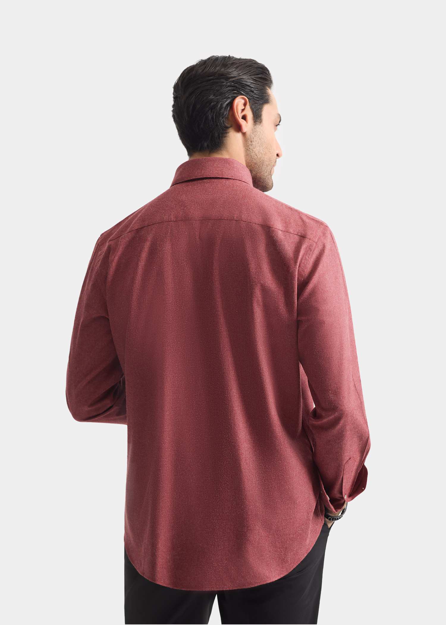 پیراهن یقه دکمه دار 2420115 کروم