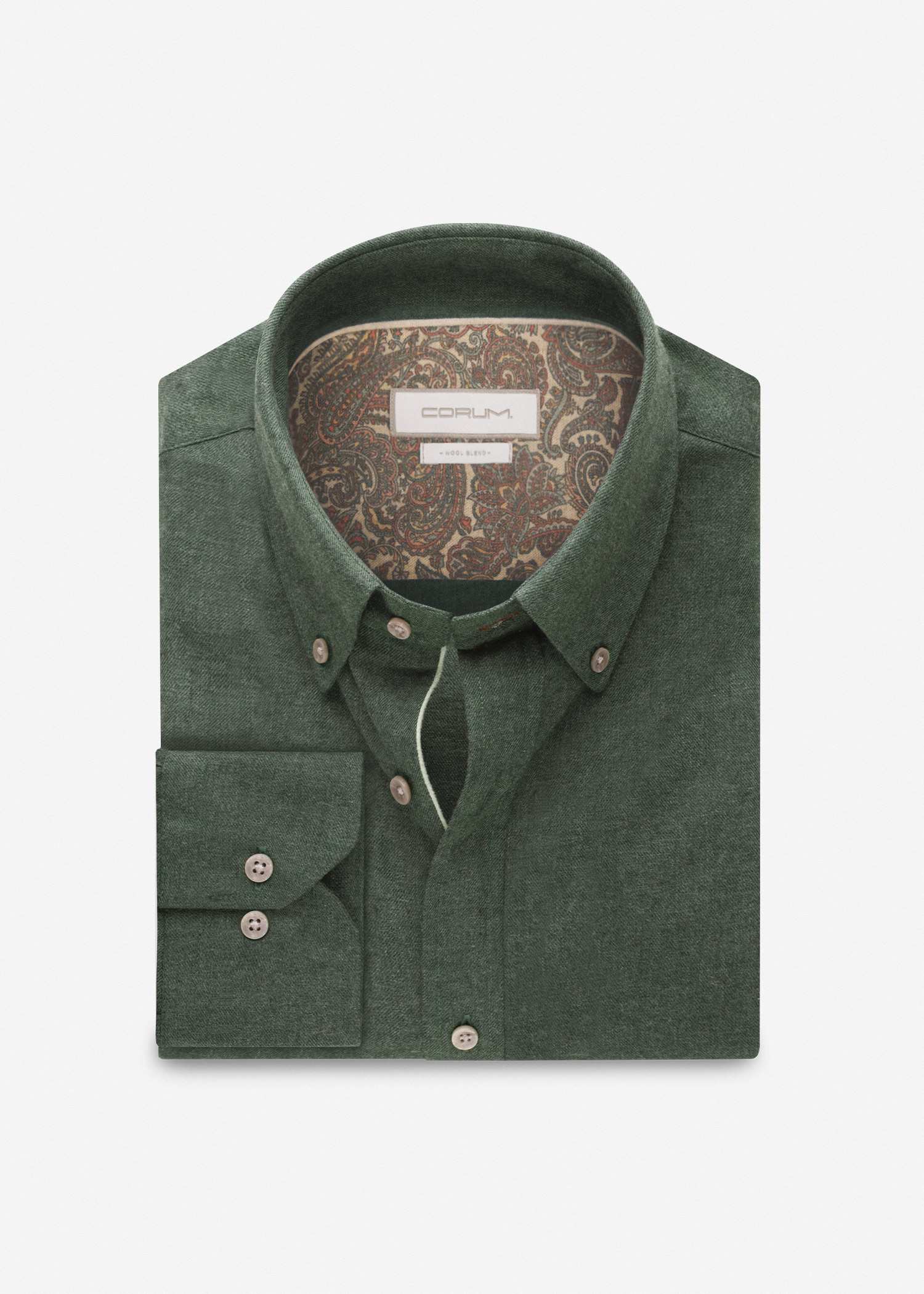 پیراهن یقه دکمه دار 2420115 کروم