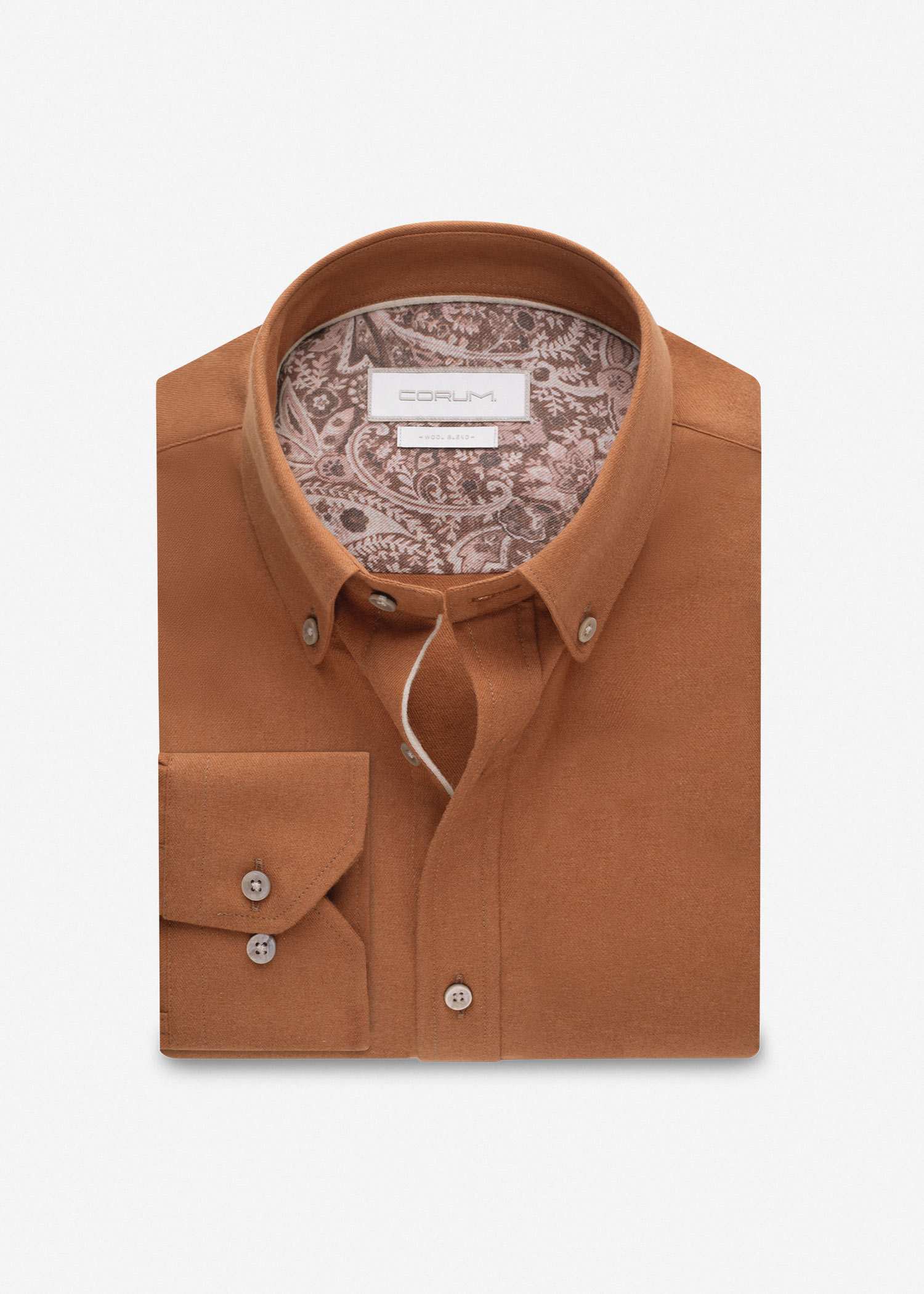 پیراهن یقه دکمه دار 2420115 کروم