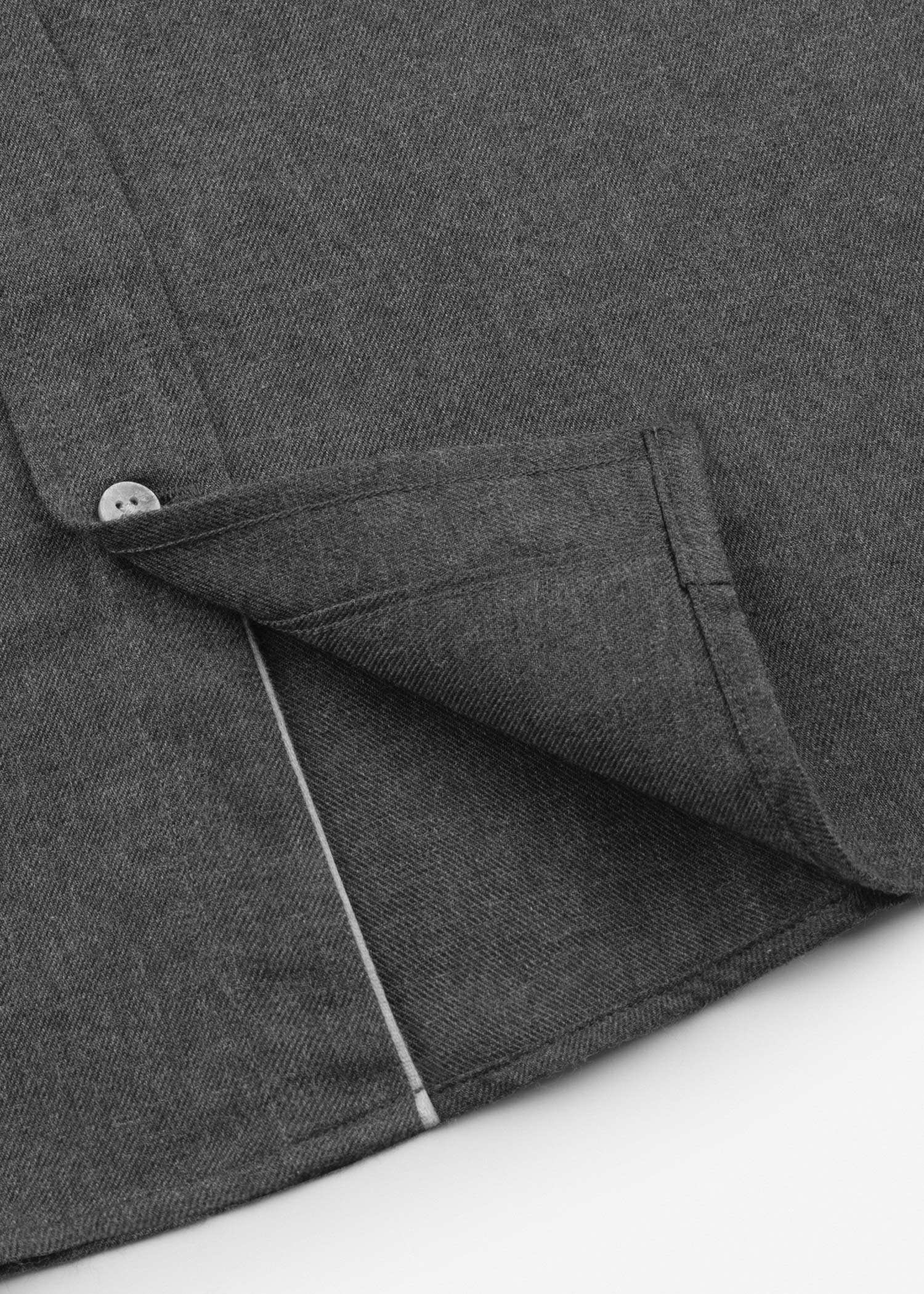 پیراهن یقه دکمه دار 2420115 کروم