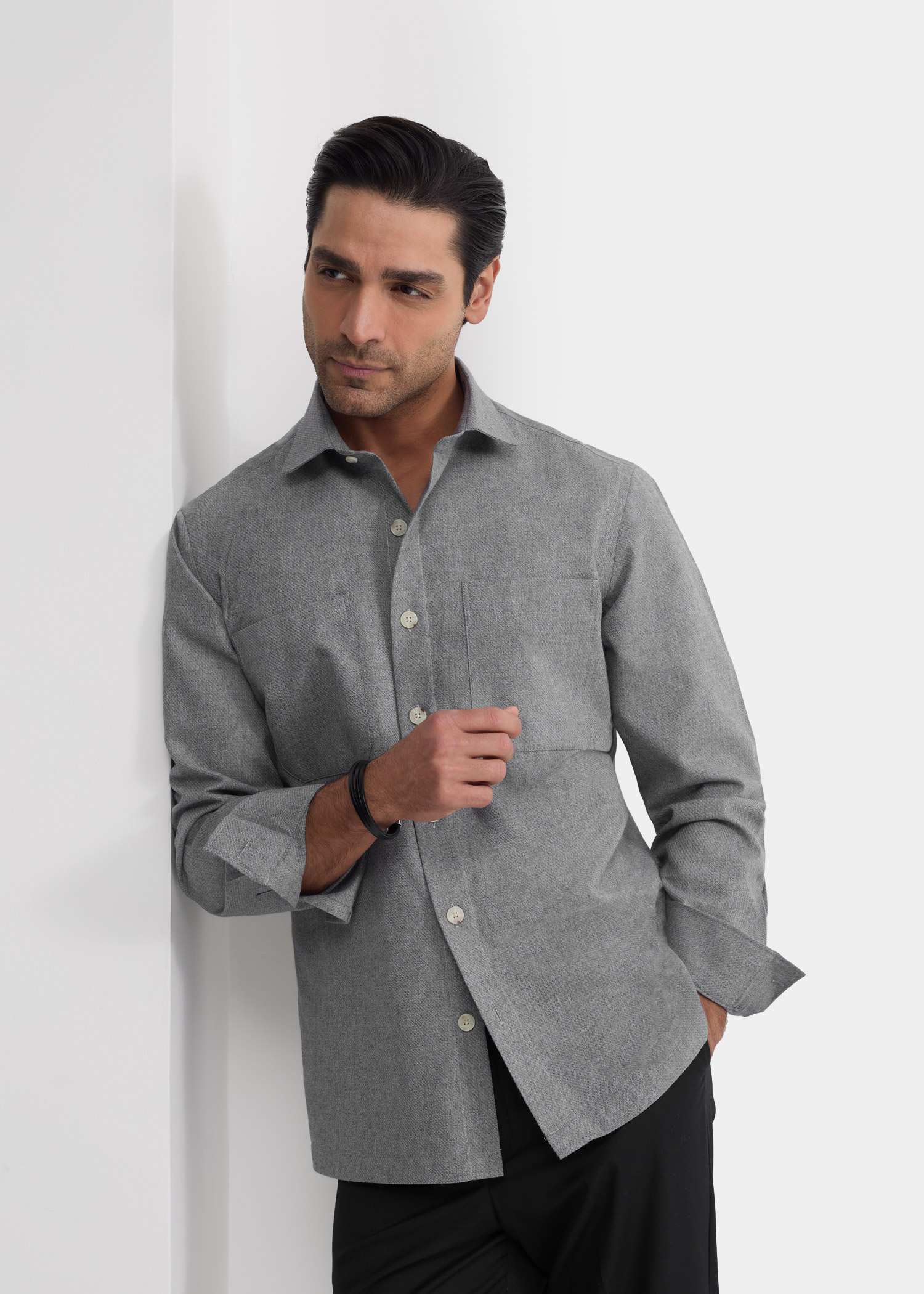 پیراهن مردانه 2420117 کروم