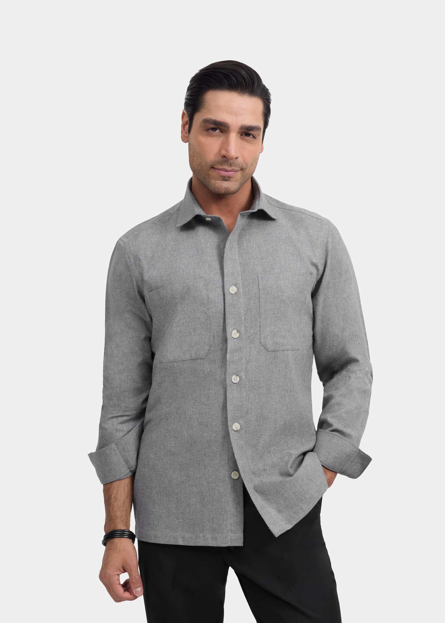 پیراهن مردانه 2420117 کروم