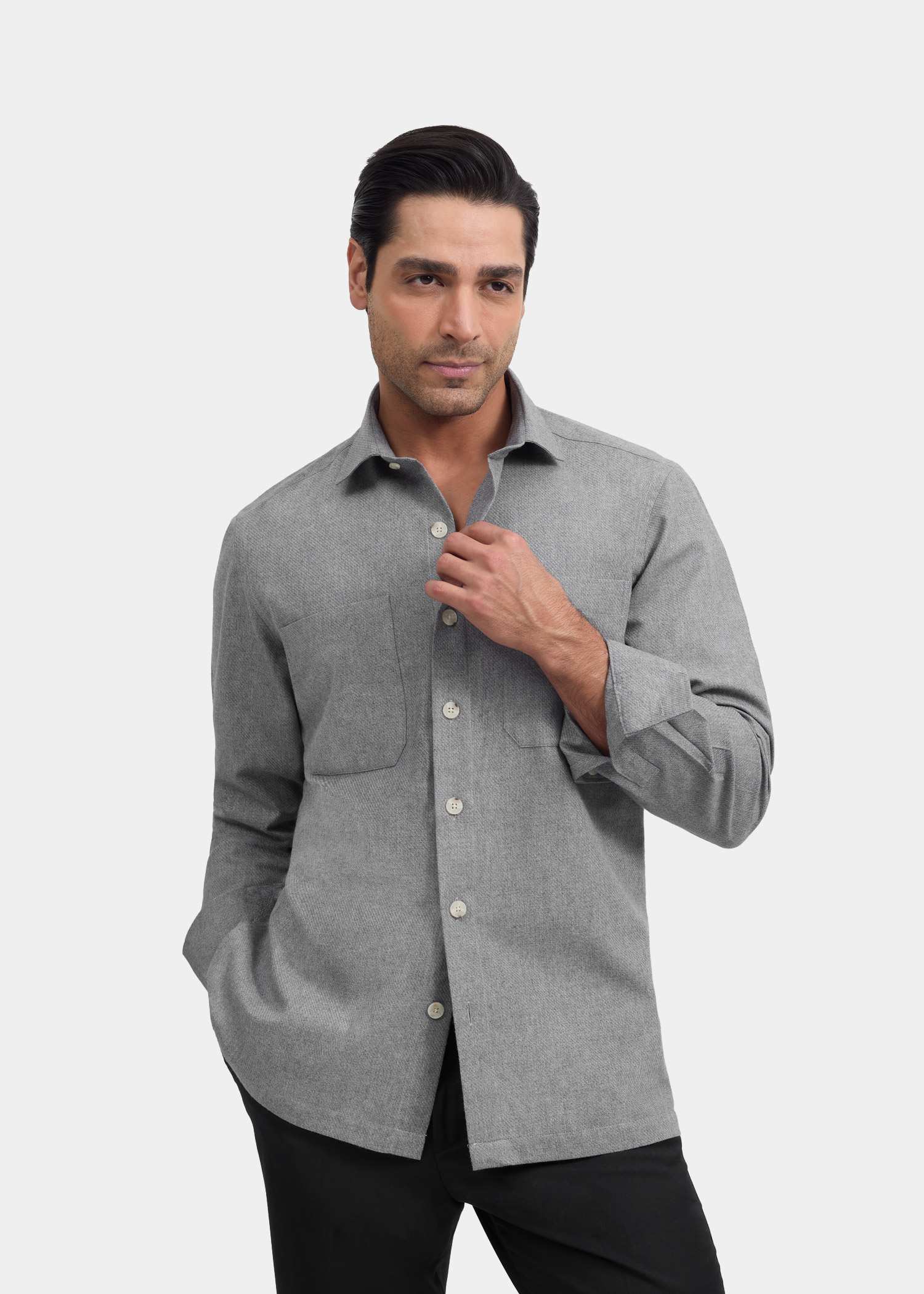 پیراهن مردانه 2420117 کروم