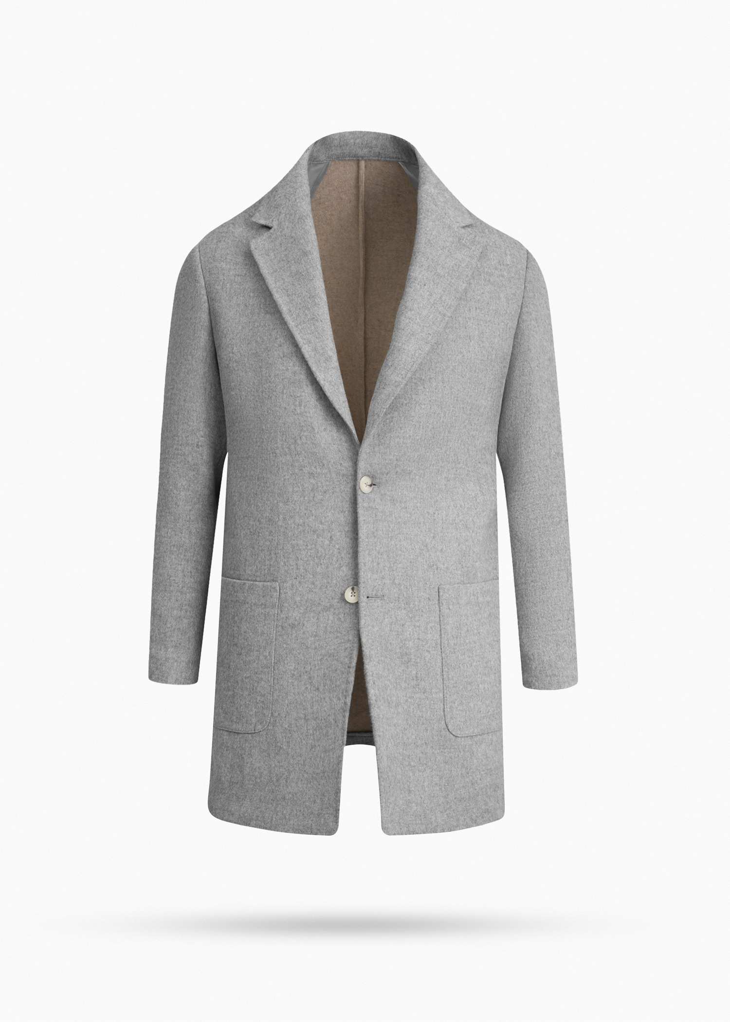 پالتو جیب پاکتی Wool کروم