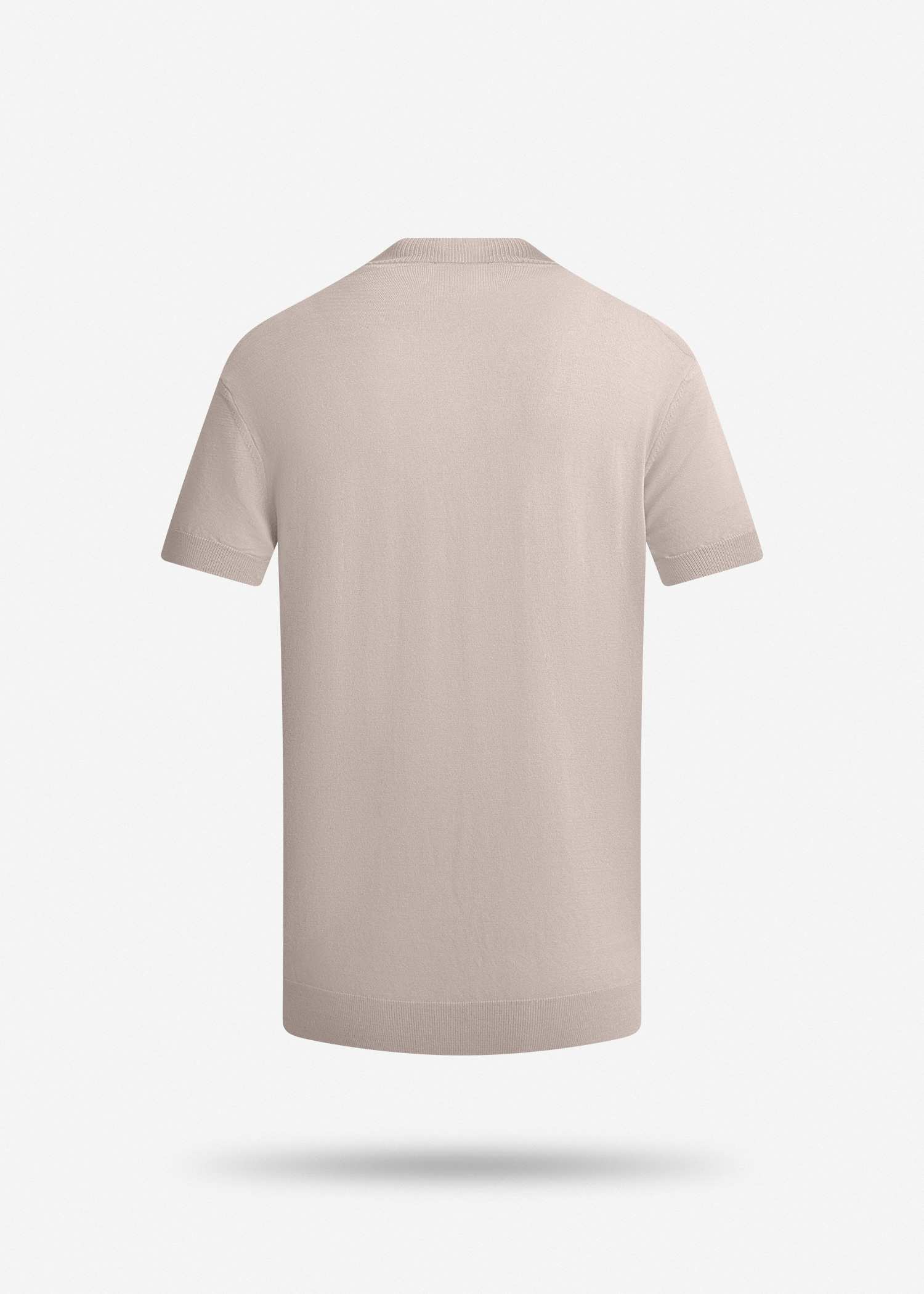 تی شرت knit کروم