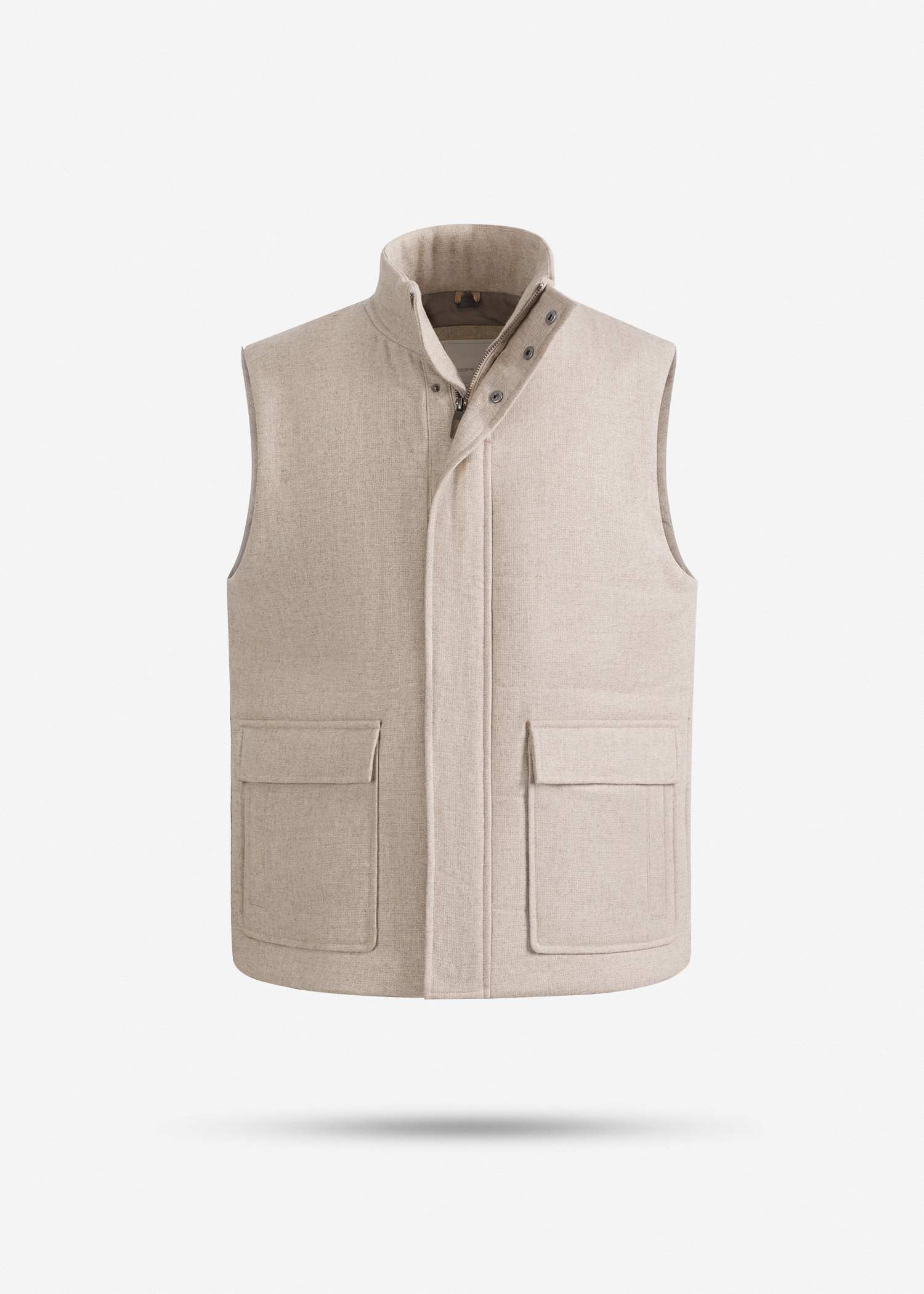 ژیله کاپشنی Wool کروم
