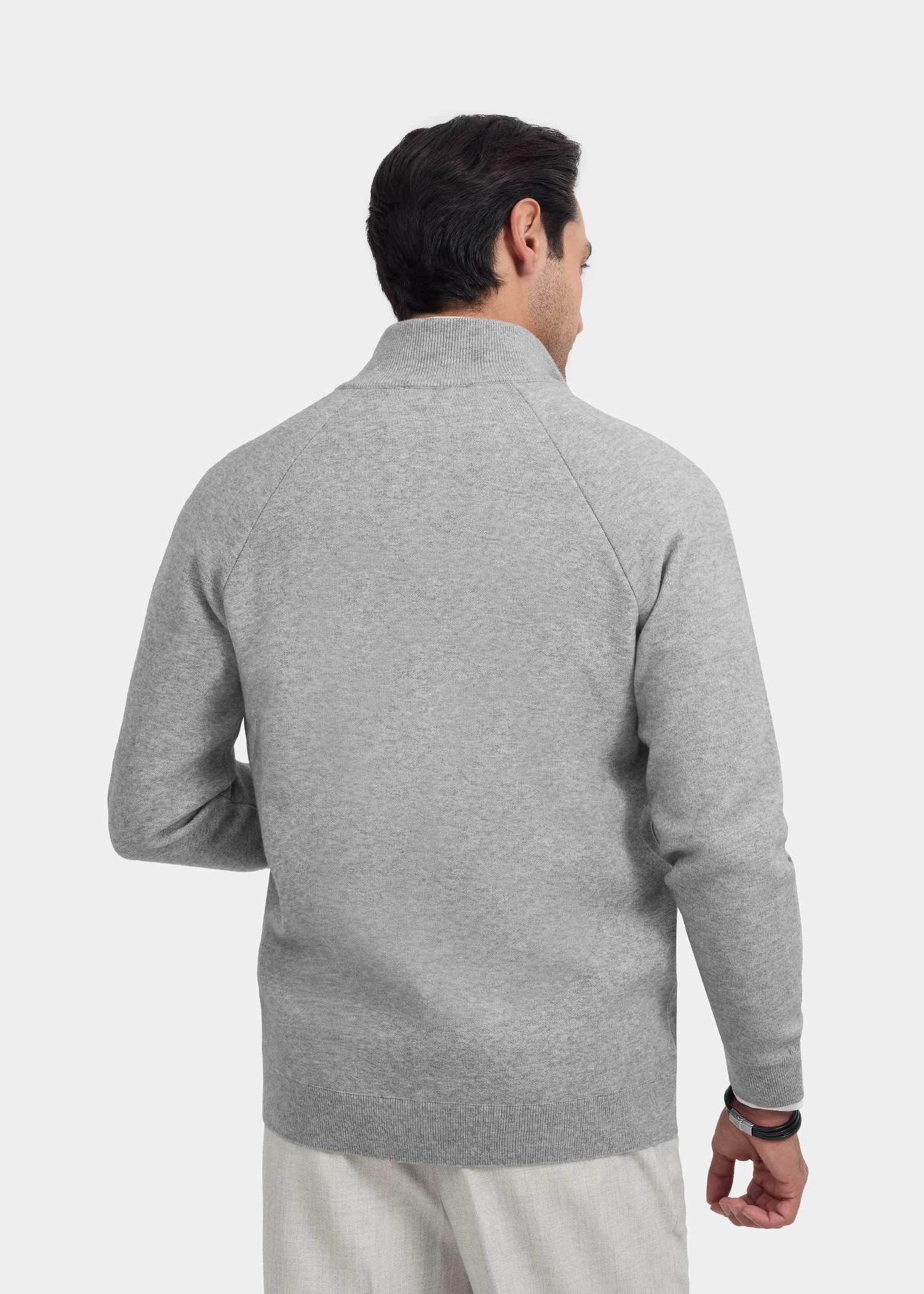 سوییشرت چهار جیب knit کروم