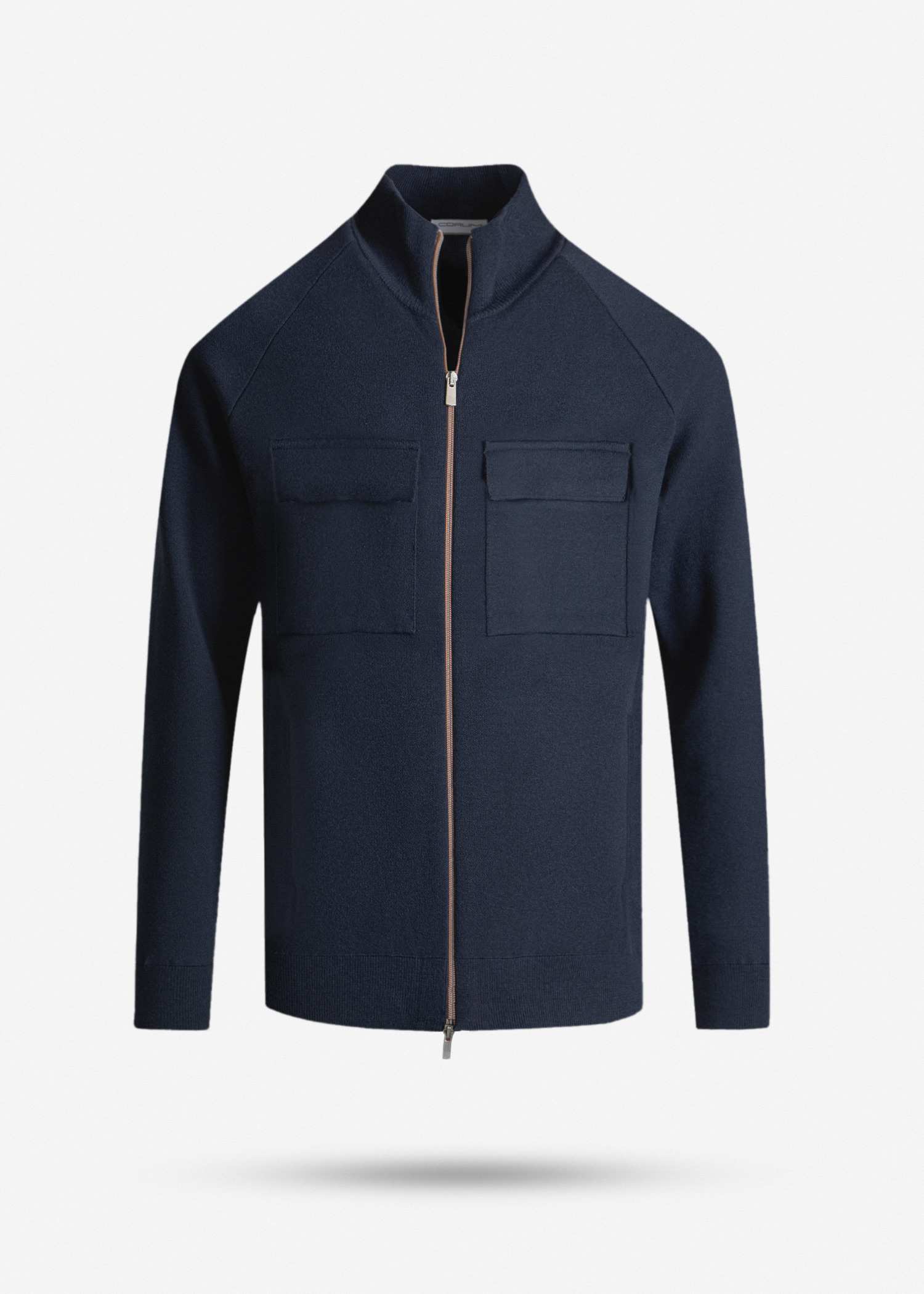 سوییشرت چهار جیب knit کروم