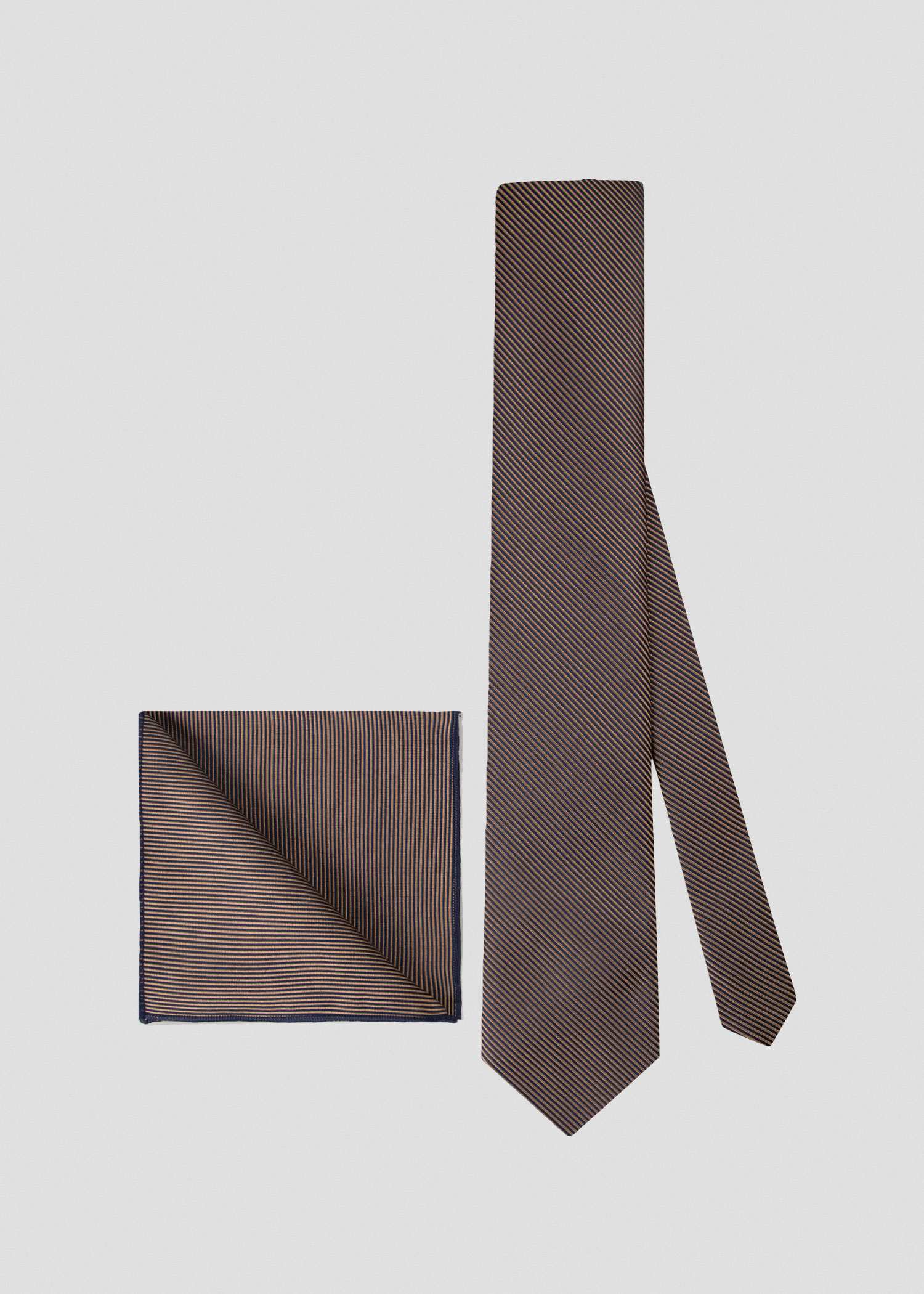 ست کراوات و پوشت 2421212 کروم