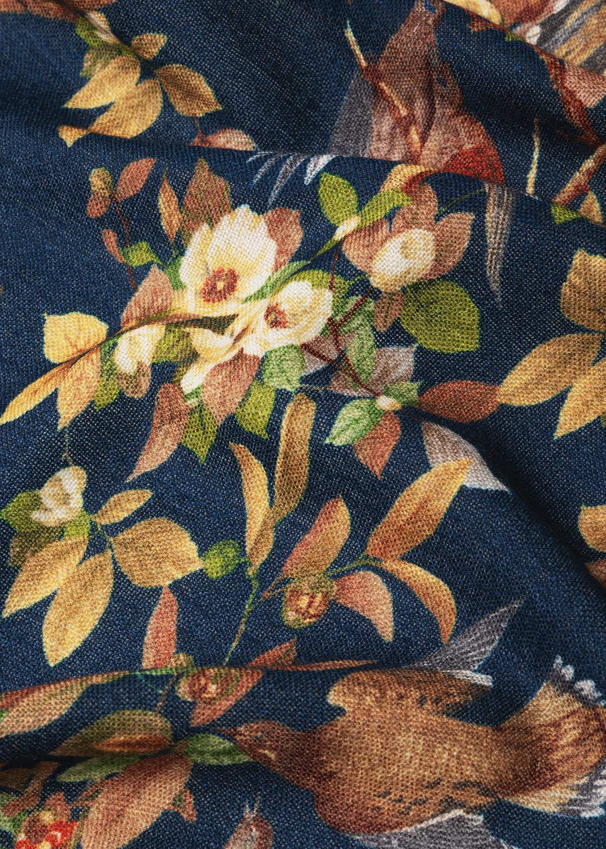 شال طرح دار 2421603 کروم