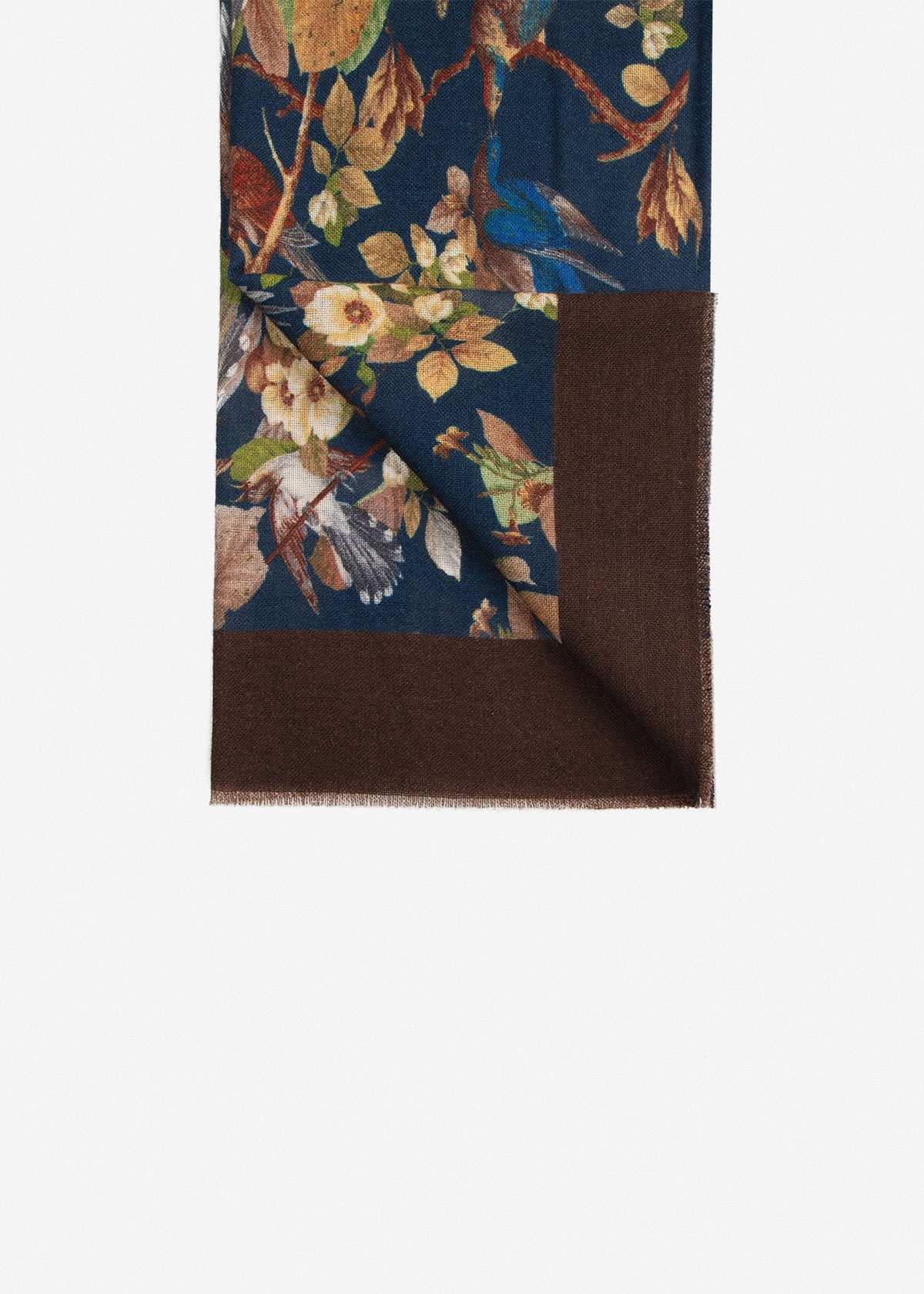 شال طرح دار 2421603 کروم