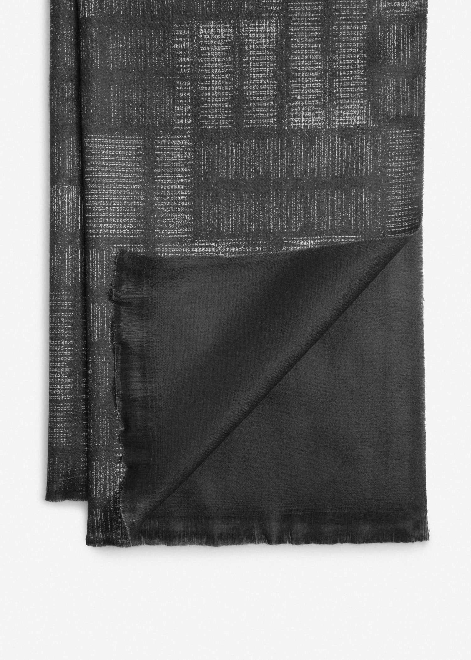 شال طرح دار 2421618 کروم