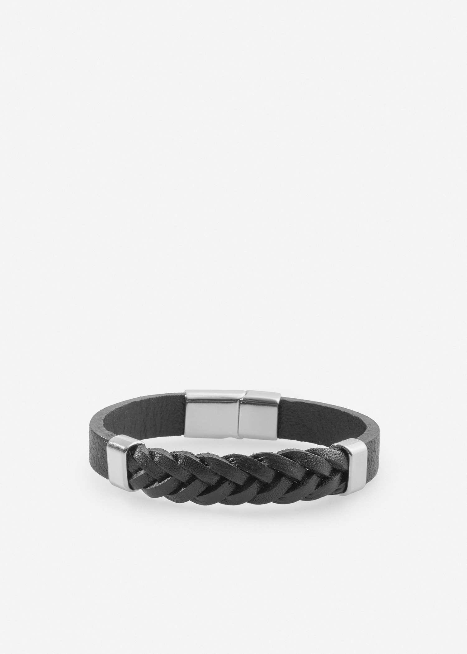 دستبند چرم 2421910 کروم