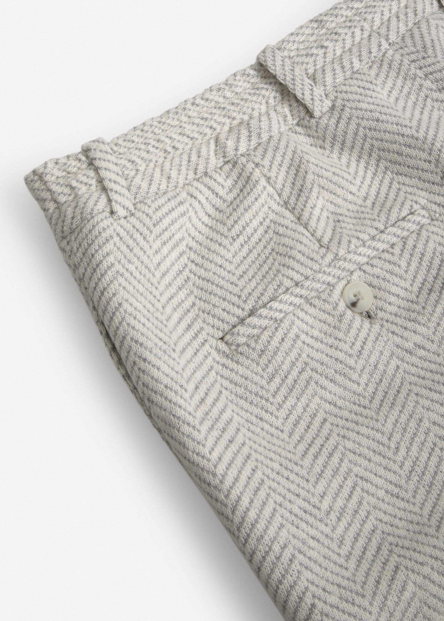 شلوار کمربند دار Wool کروم