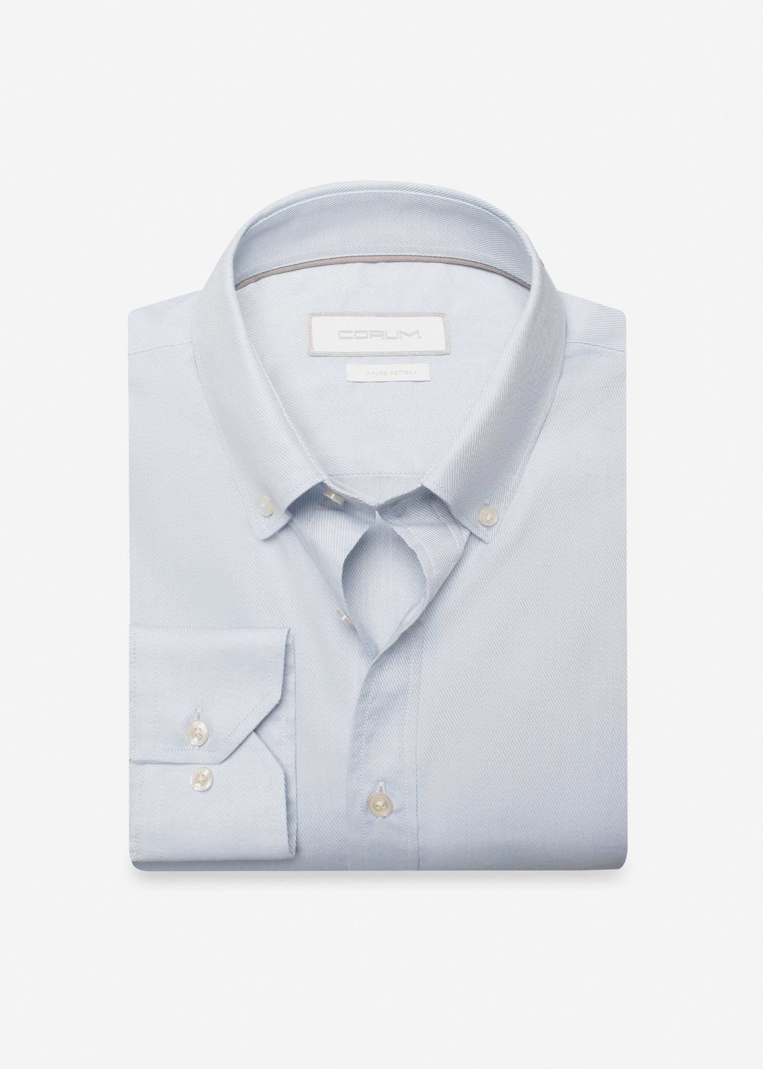 پیراهن یقه دکمه دار 2510133 کروم