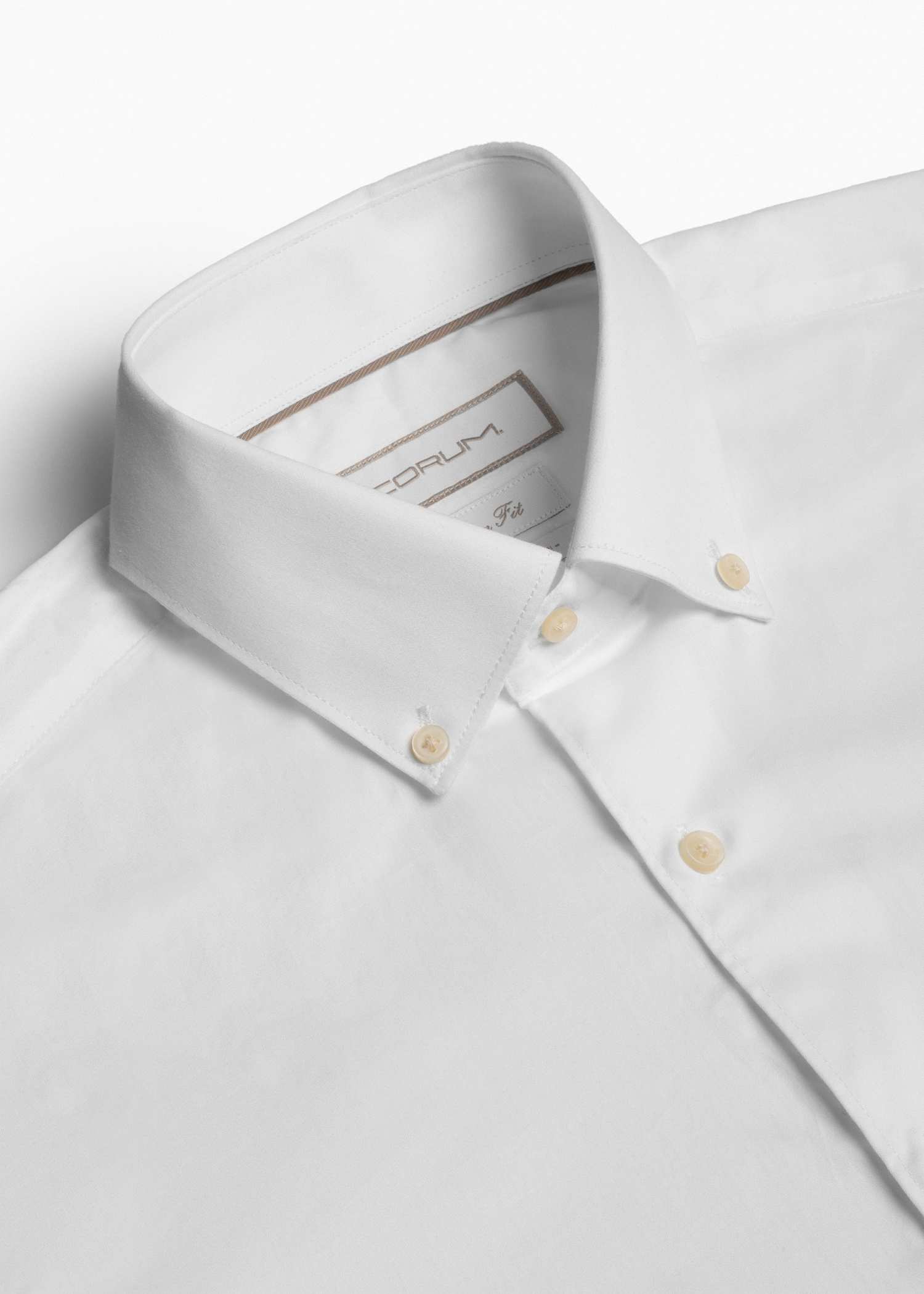 پیراهن یقه دکمه دار 2510137 کروم