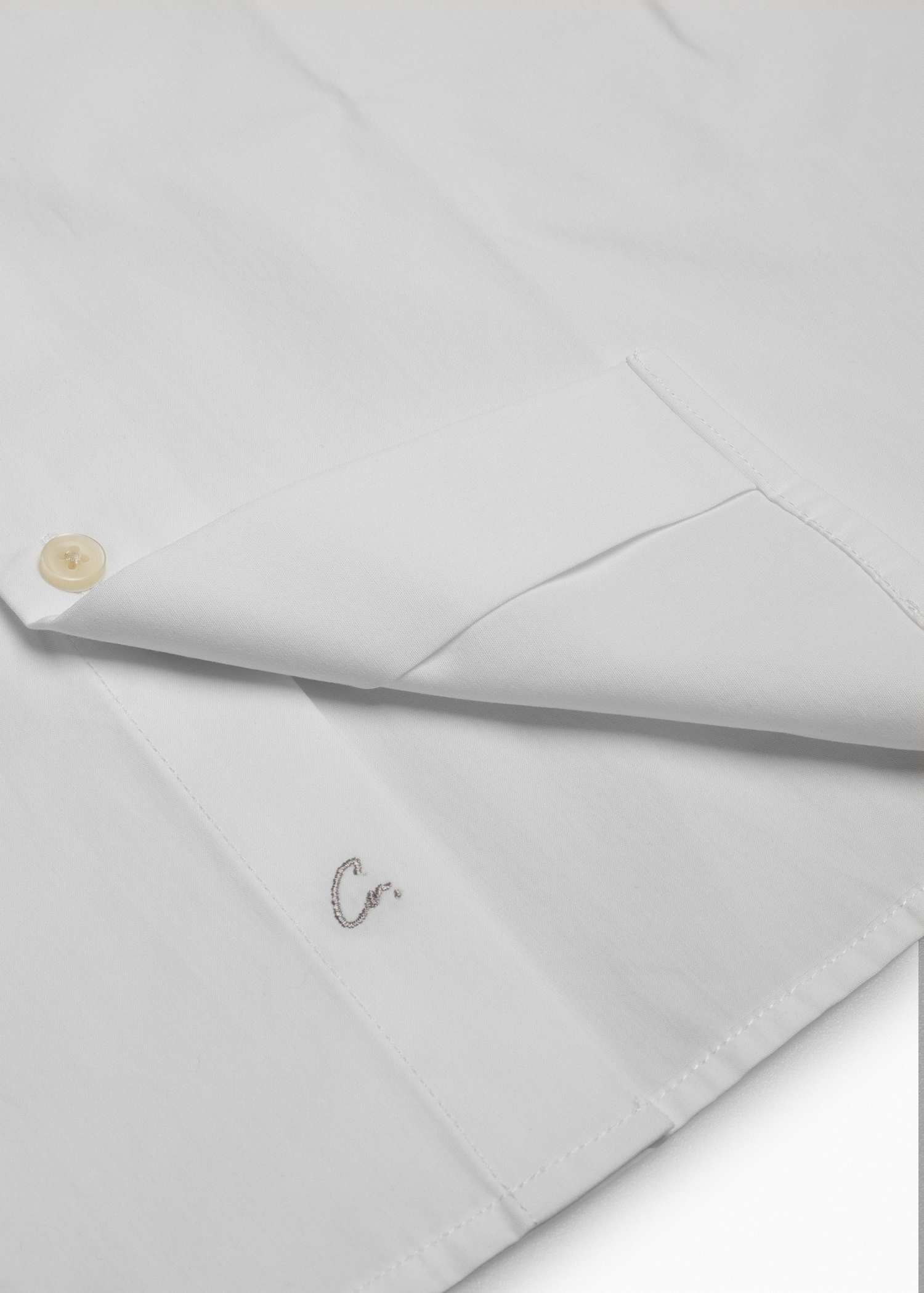 پیراهن یقه دکمه دار 2510137 کروم