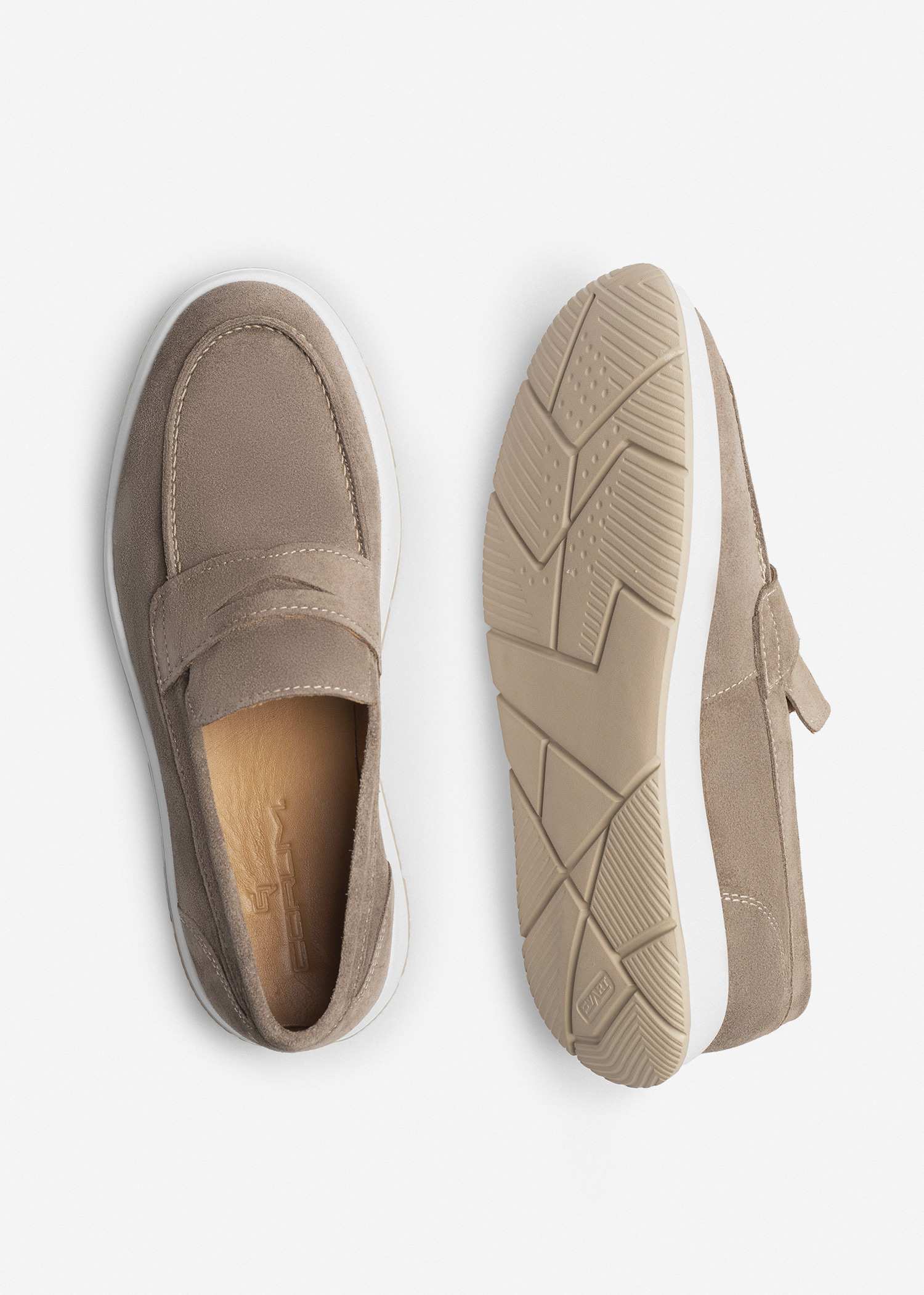 کالج جیر Loafer کروم