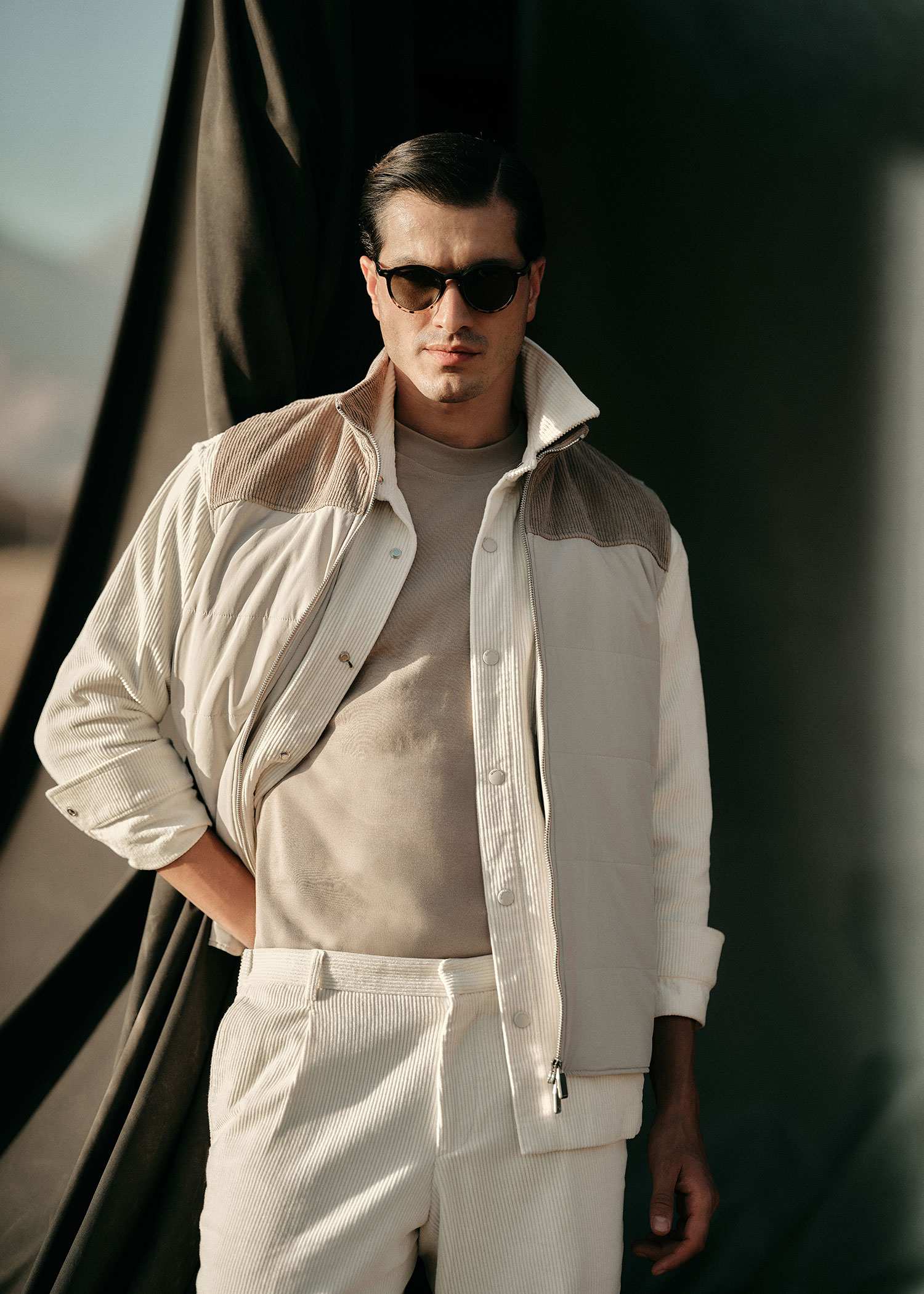 کت مخمل 2513902 کروم