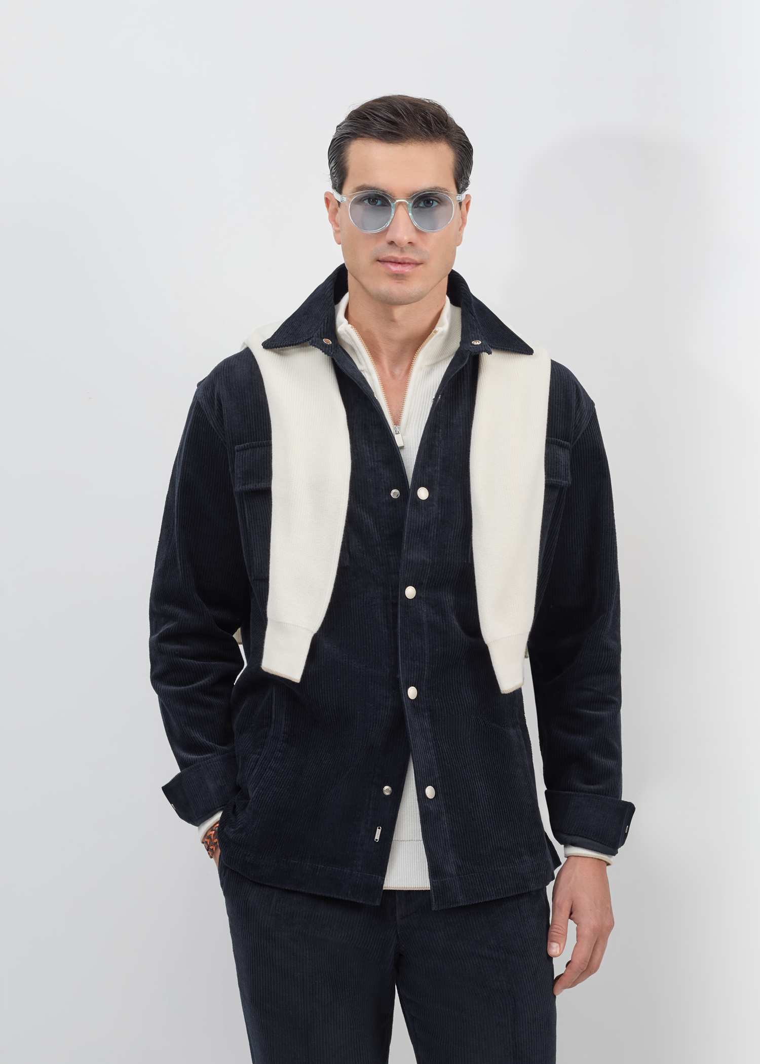 کت مخمل 2513902 کروم