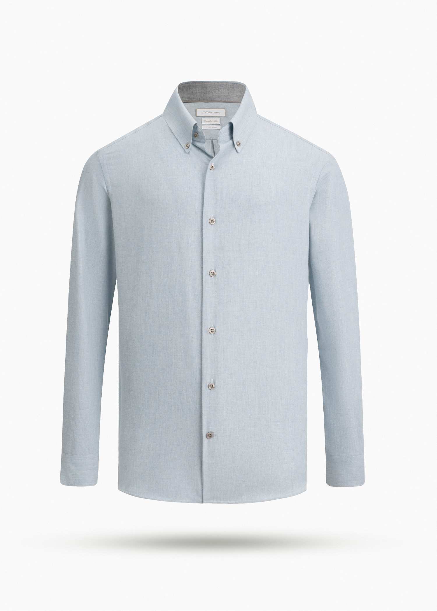 پیراهن یقه دکمه دار 2520103 کروم