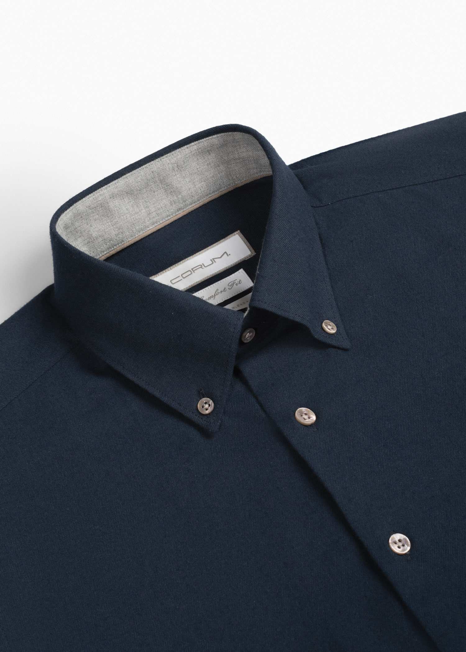 پیراهن یقه دکمه دار 2520103 کروم