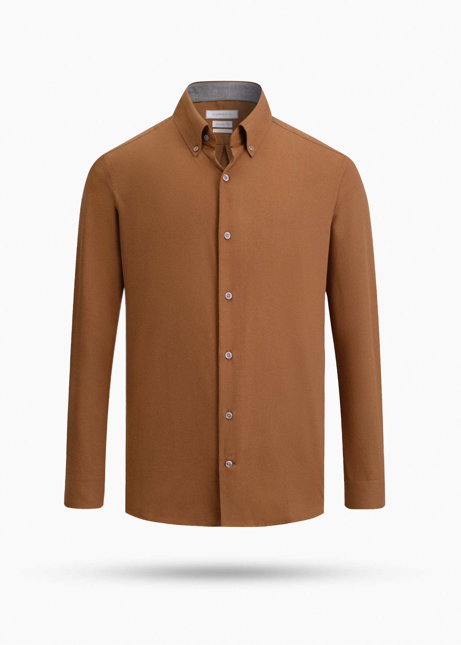 پیراهن یقه دکمه دار 2520103 کروم