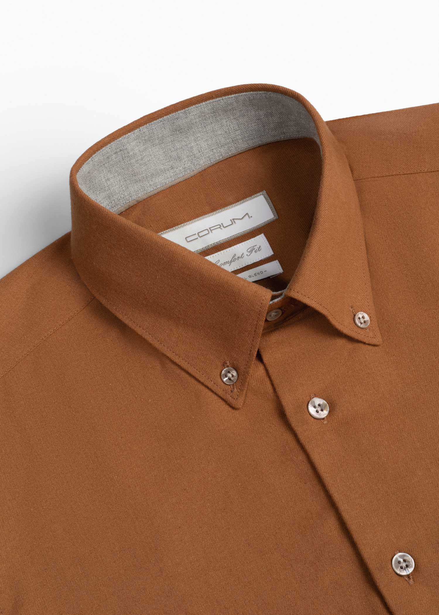 پیراهن یقه دکمه دار 2520103 کروم