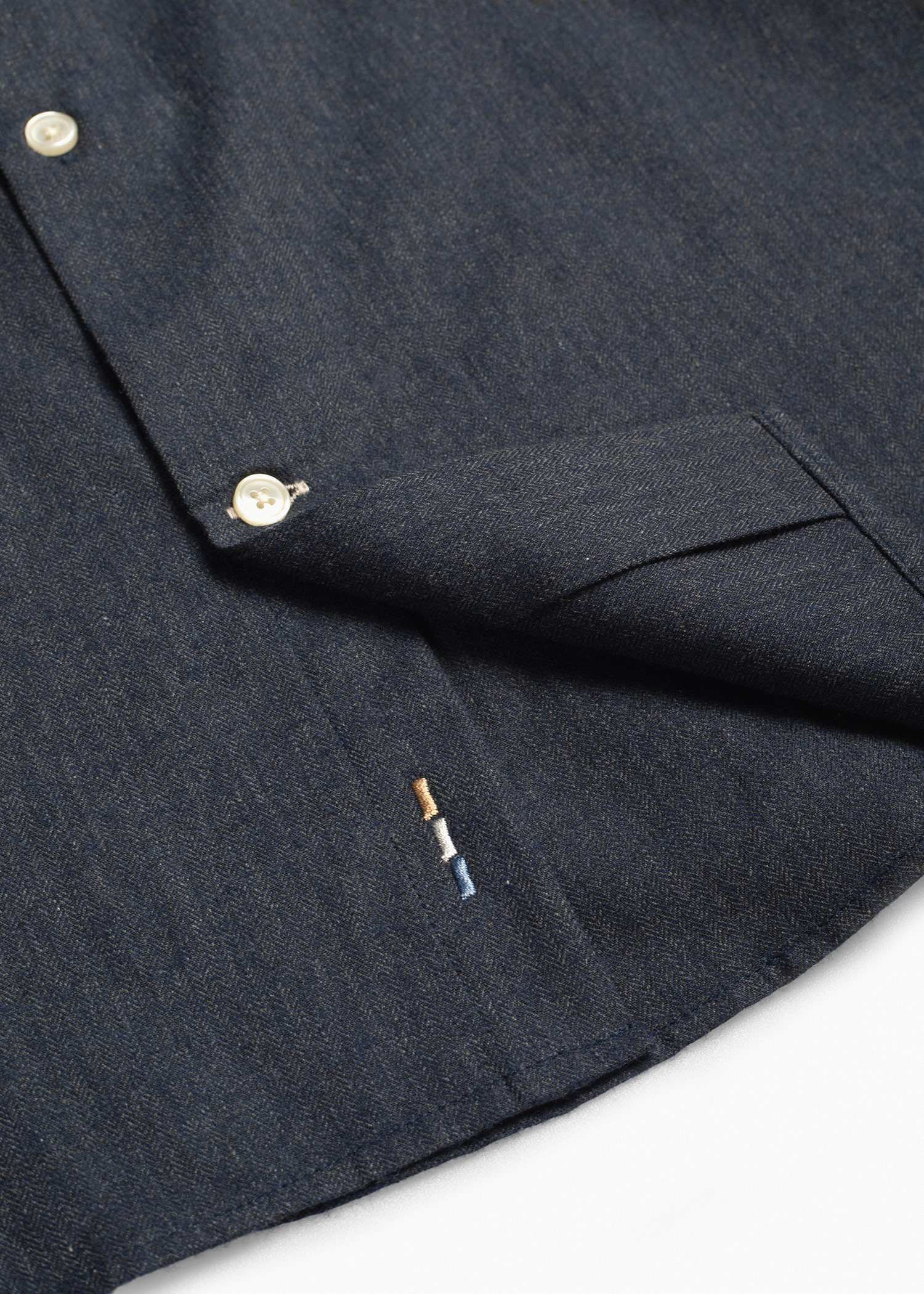 پیراهن یقه دکمه دار 2520112 کروم