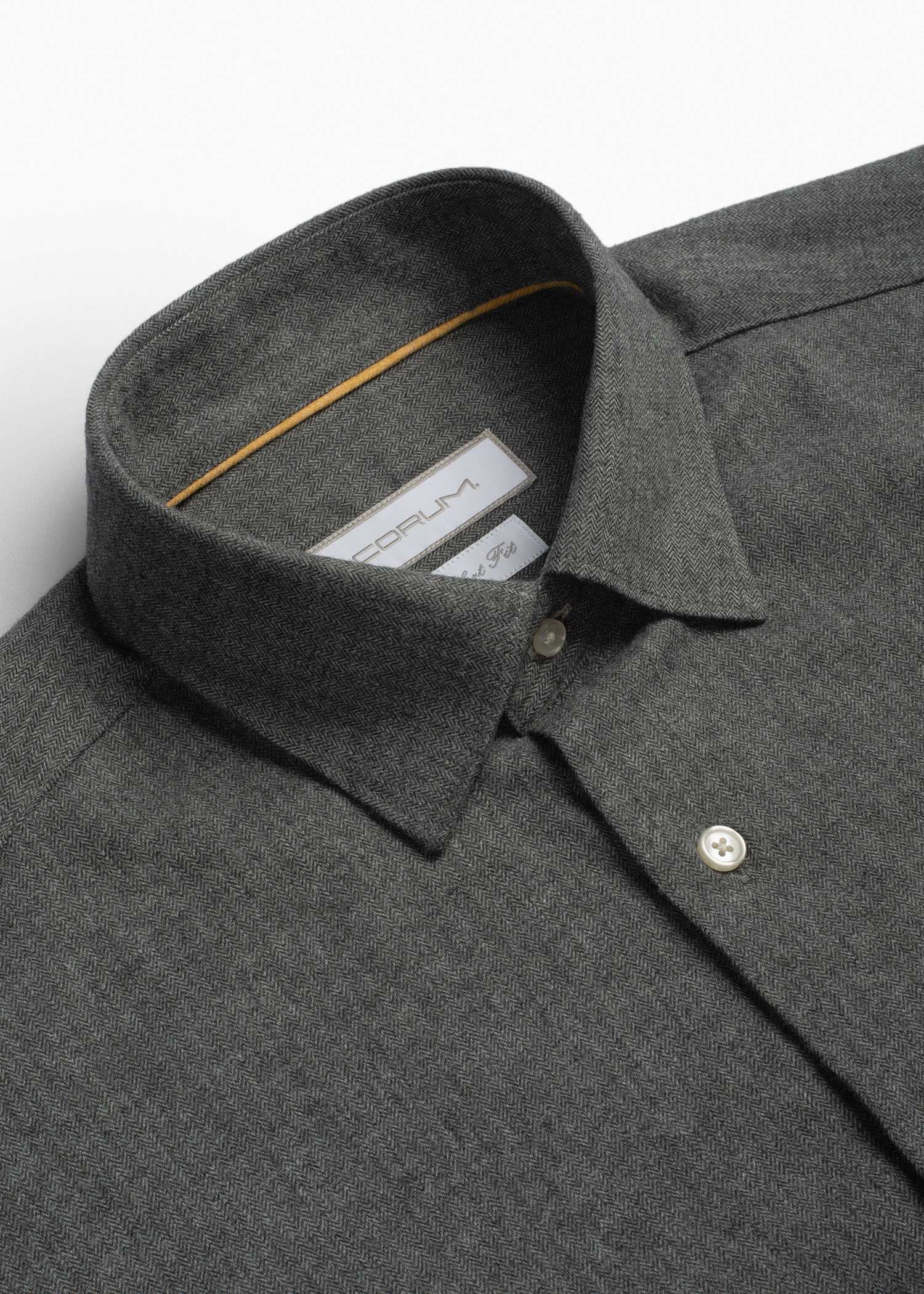 پیراهن یقه دکمه دار 2520112 کروم