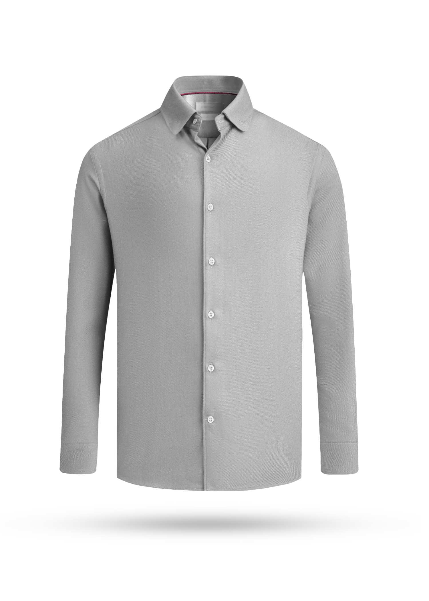 پیراهن مردانه یقه دکمه دار 2520113 کروم